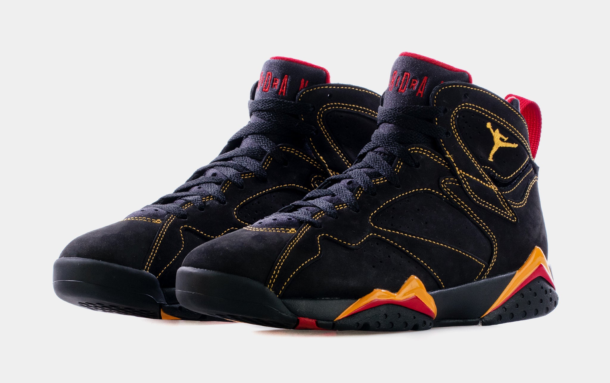 Jordan 7s clearance black and red