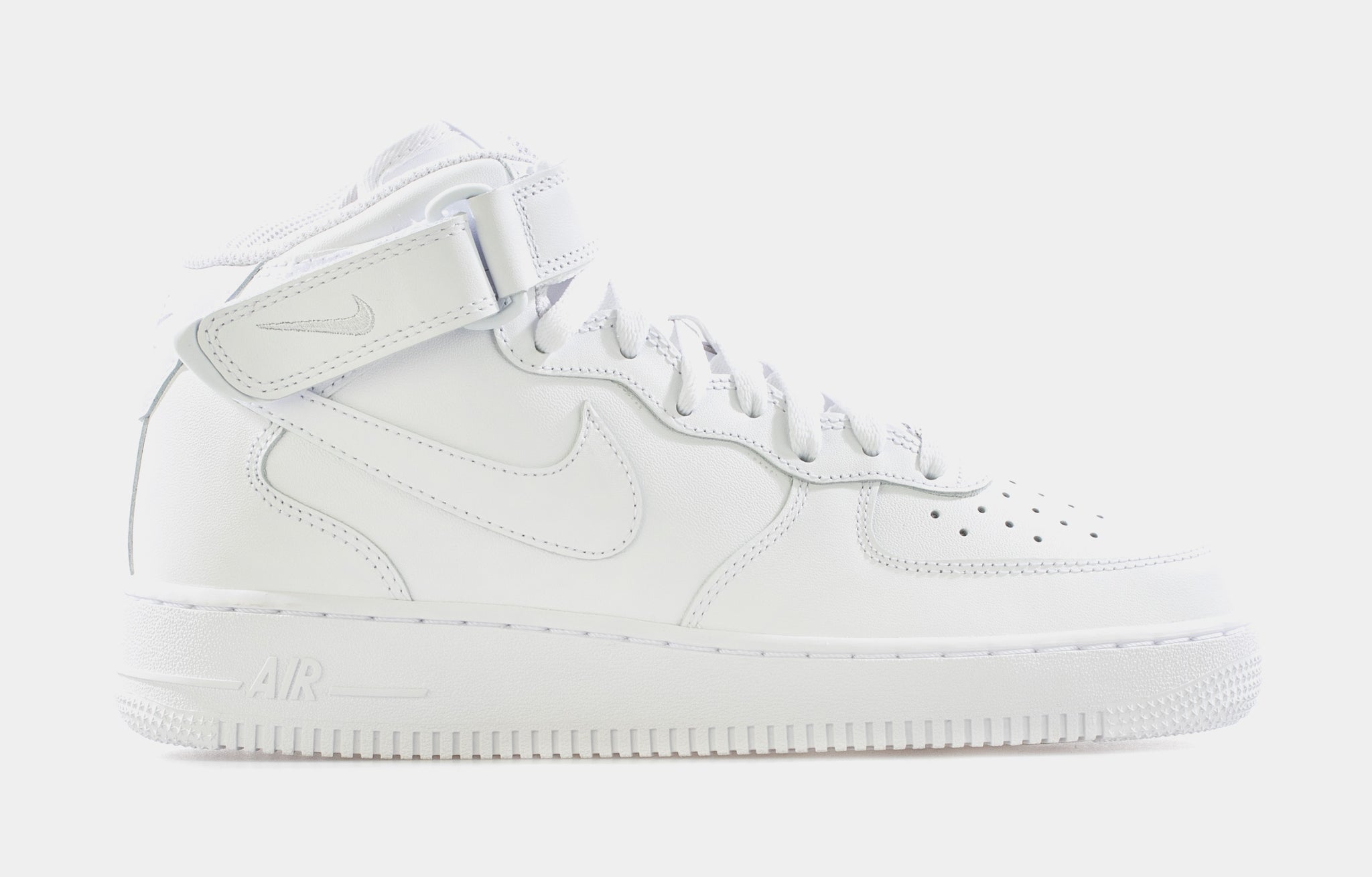 White air force 1 clearance mid