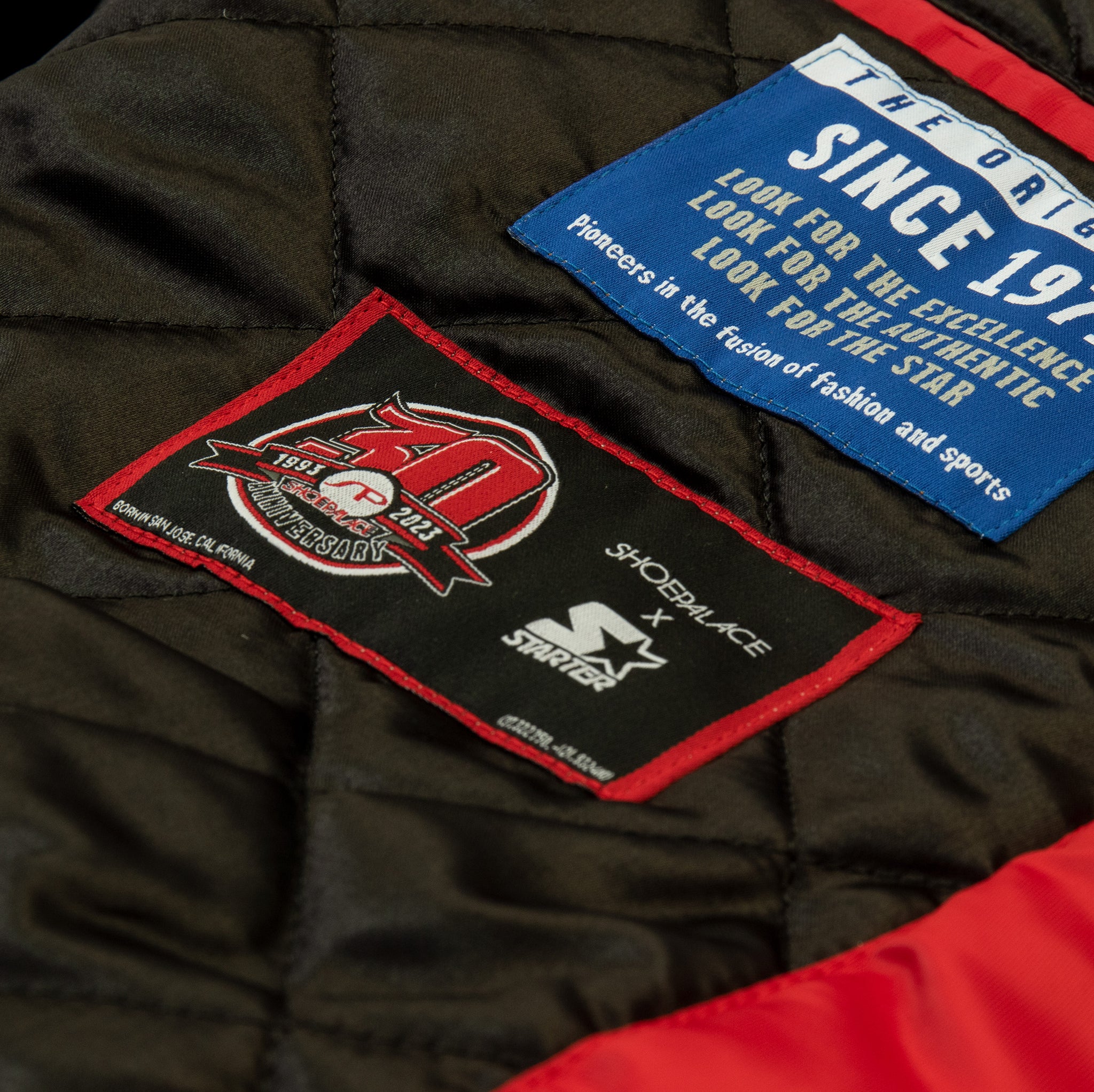NEW Starter NBA Chicago Bulls Jordan Satin Bomber Jacket Authentic Black  Label