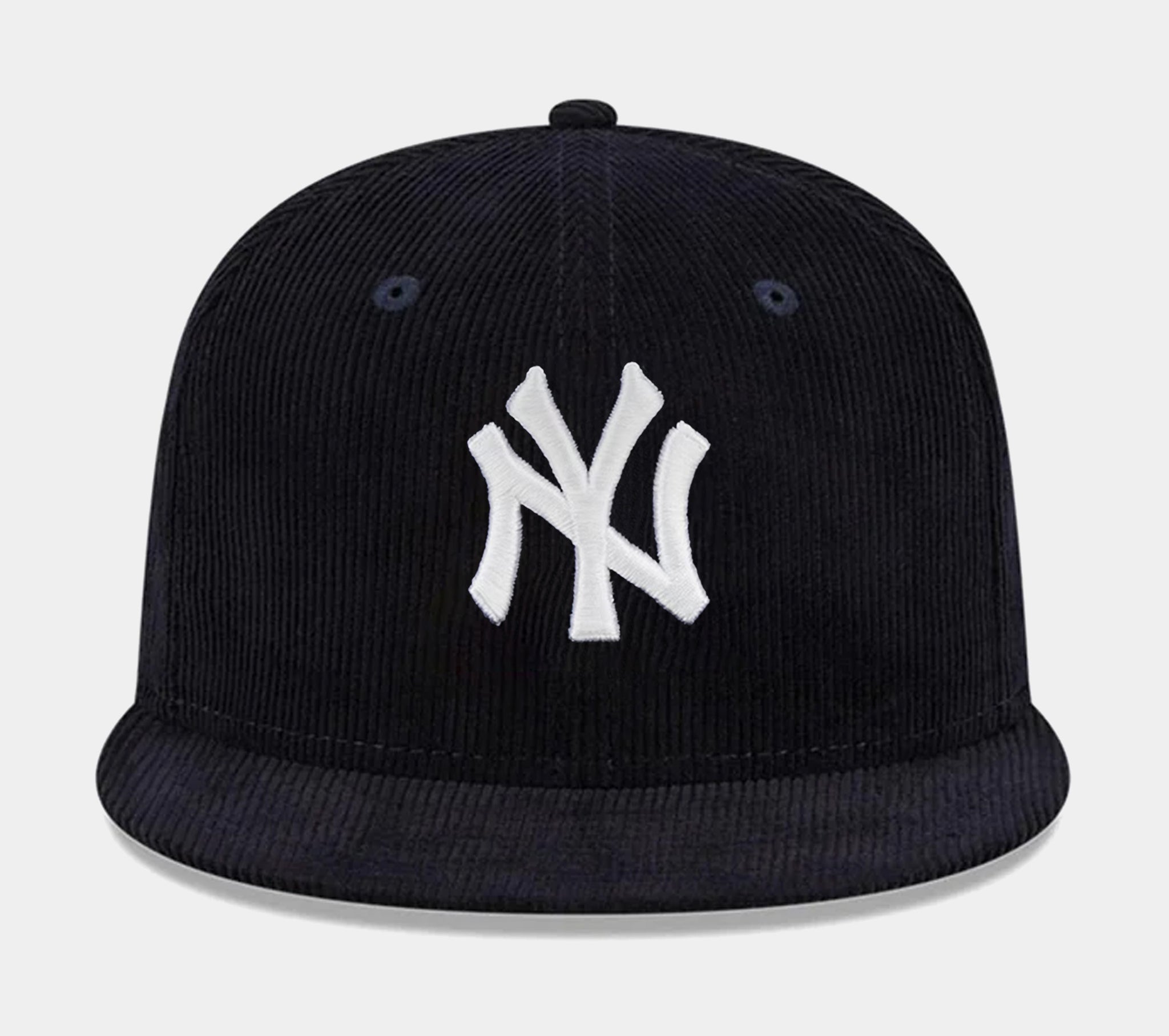 New Era New York Yankees Throwback Corduroy 59FIFTY Mens Hat Navy