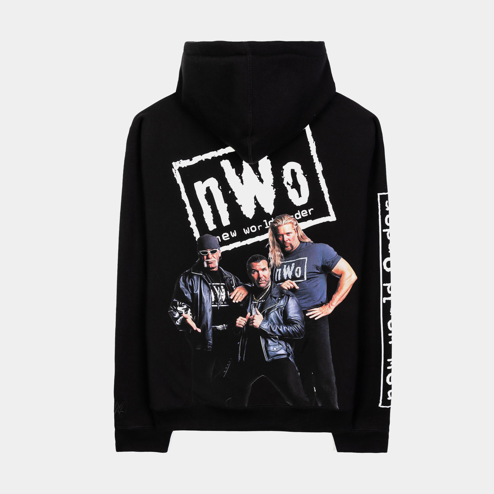 SP x WWE New World Order Pullover Mens Hoodie (Black/Gold)