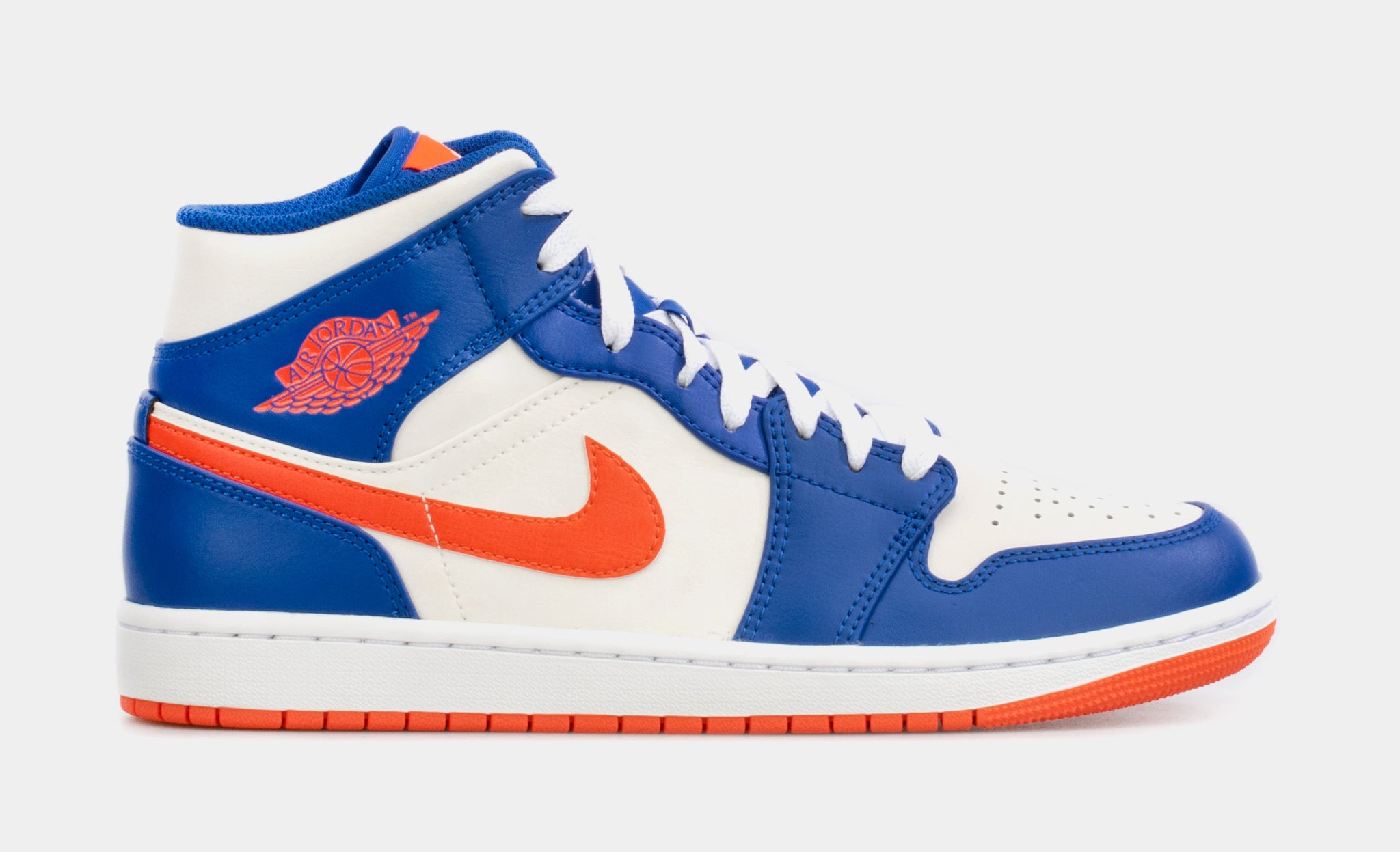 Blue and orange 2025 air jordan 1