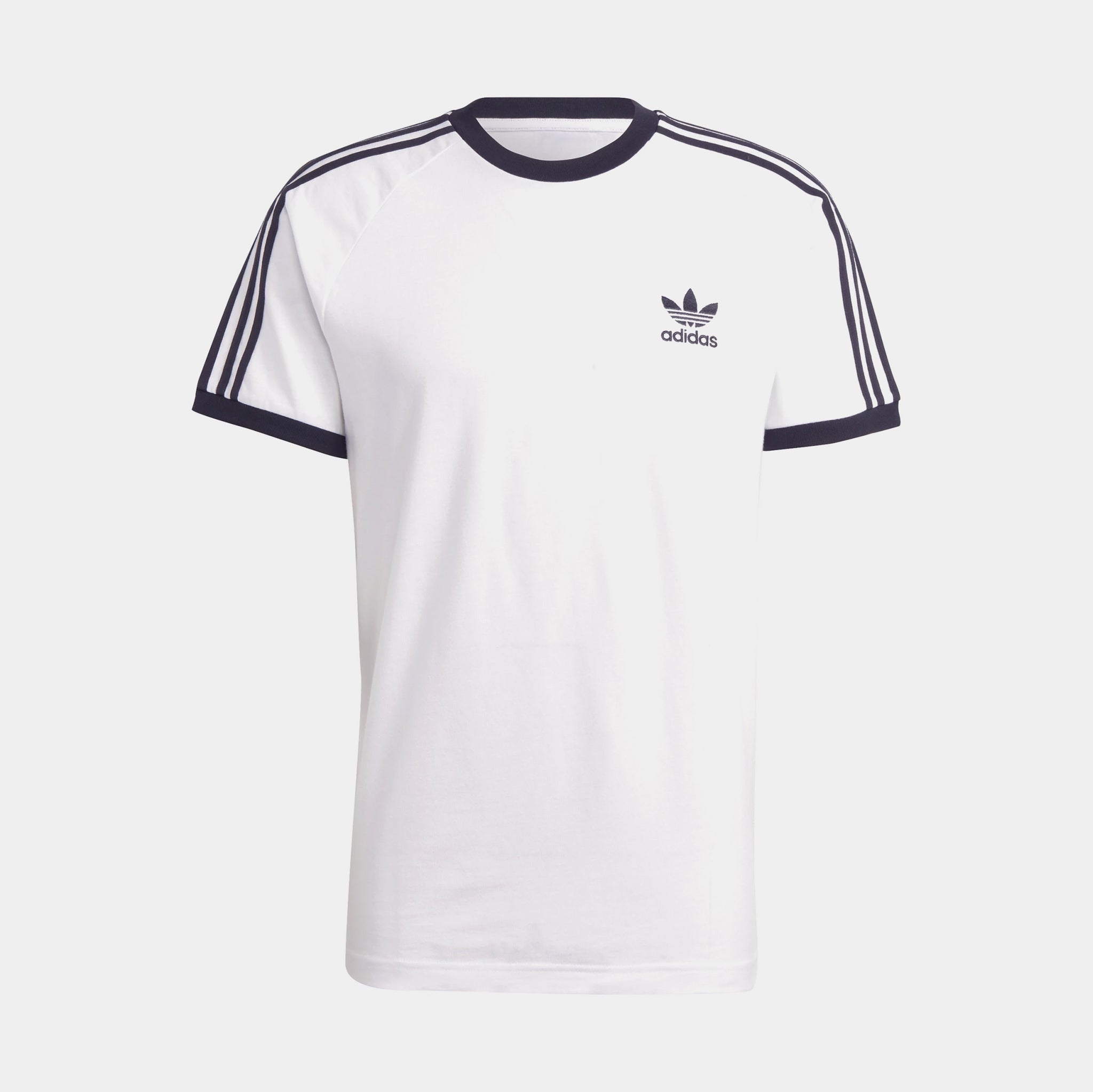 Adidas t shirt white best sale and black