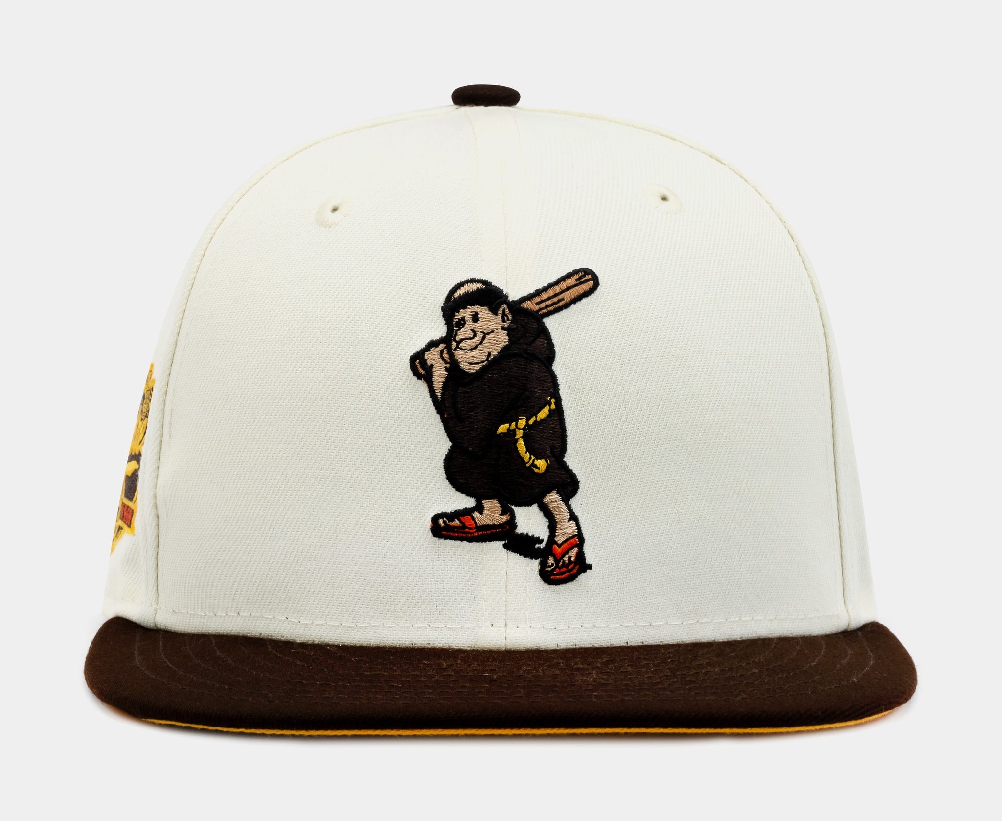 59Fifty New Era San Diego Padres Hat Brown Yellow 7 1/4