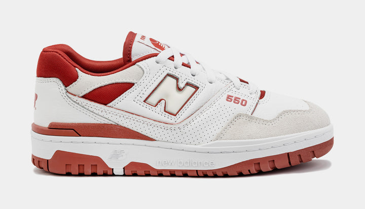 Mens red cheap new balance shoes