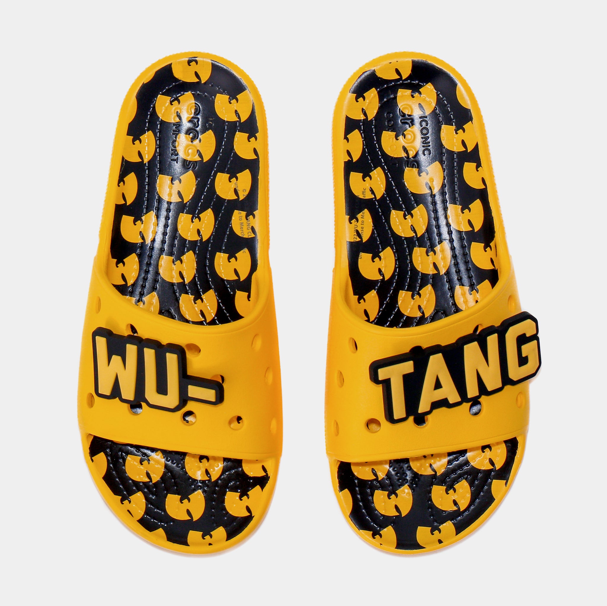Wu-Tang Clan Classic Slide Mens Sandals (Yellow)