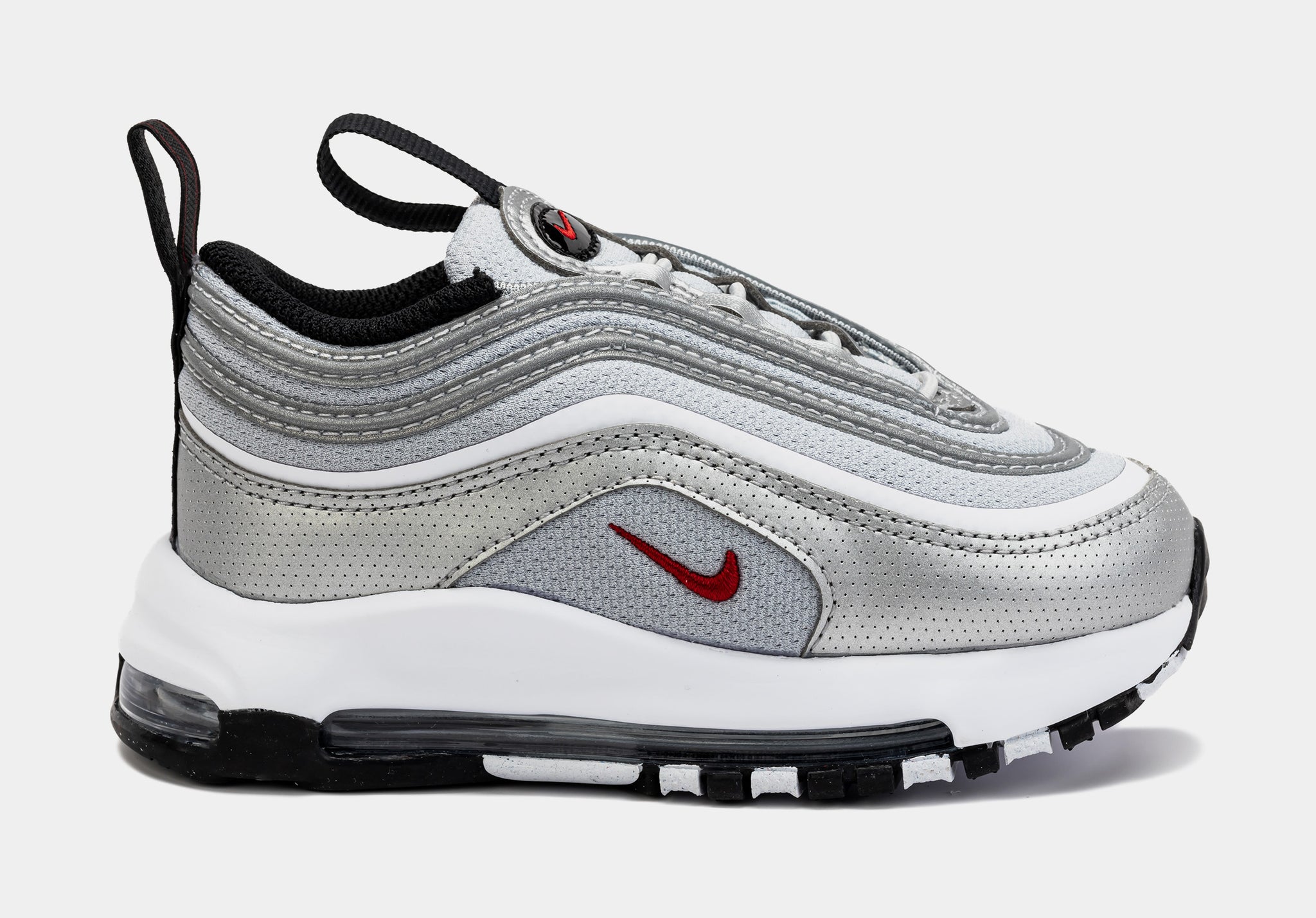 Air Max 97 Silver Bullet Infant Toddler Lifestyle Shoes Silver