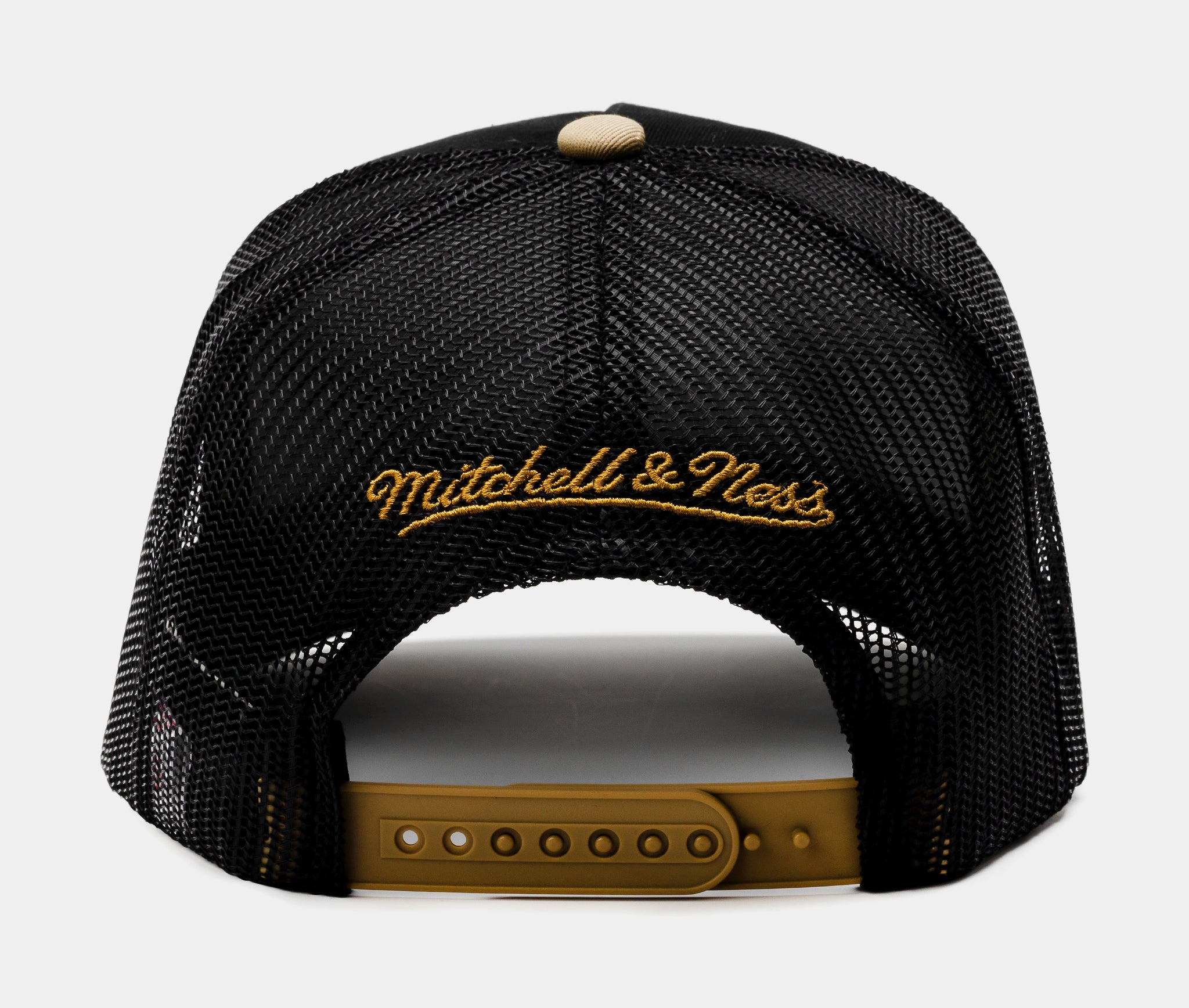 Truck It Las Vegas Golden Knights Trucker Mens Hat (Black/Gold)