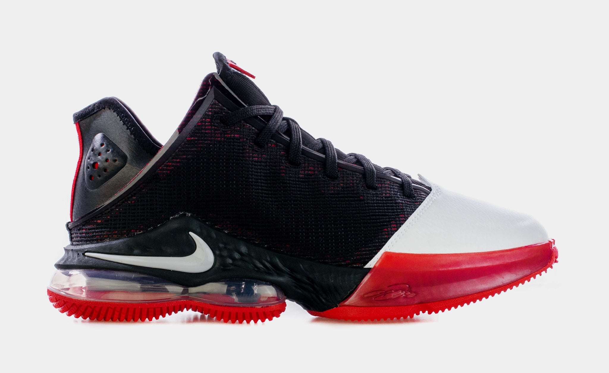 Black red 2024 basketball shoes