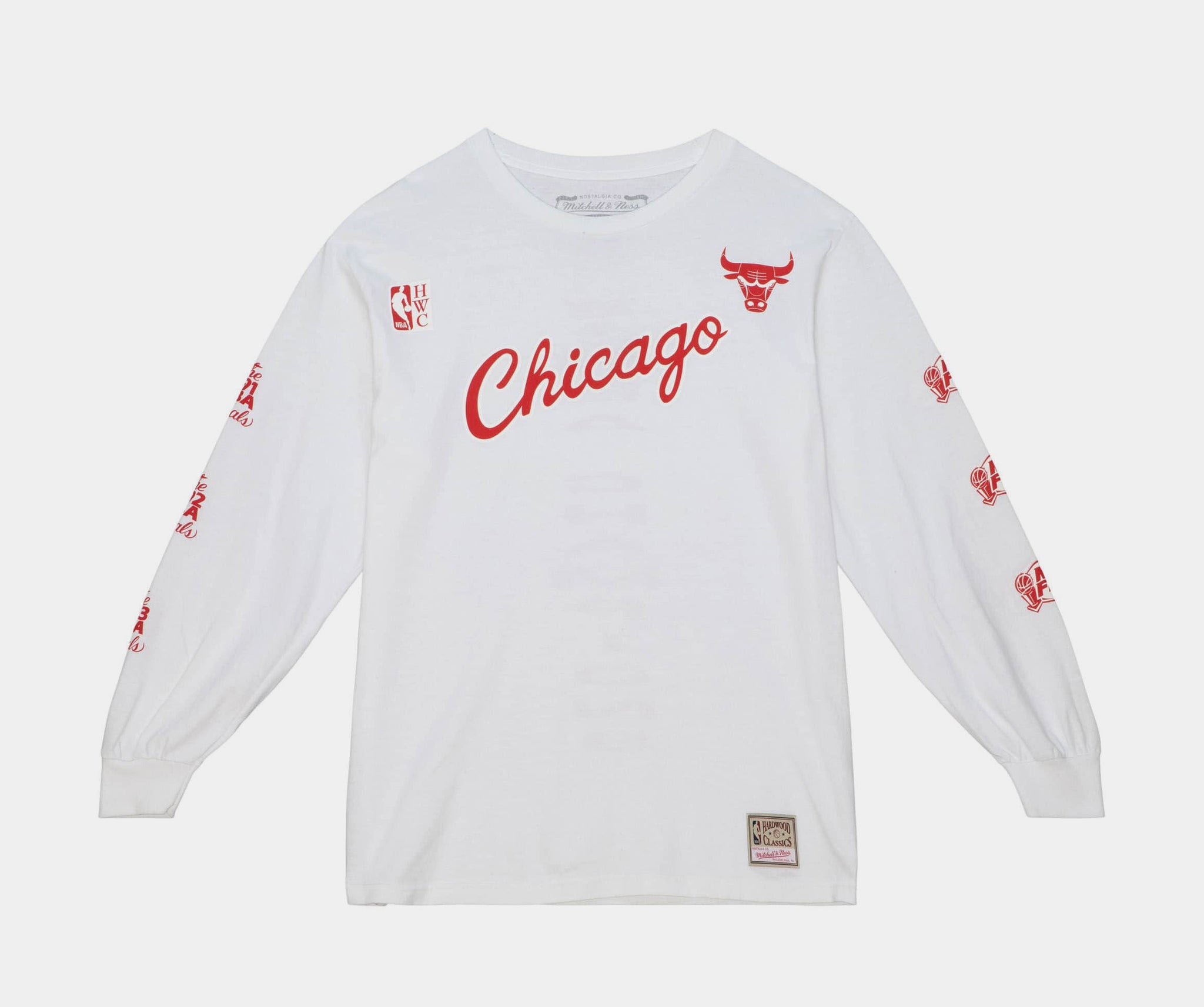 Buy NBA Men White Printed Round Neck Chicago Bulls T Shirt