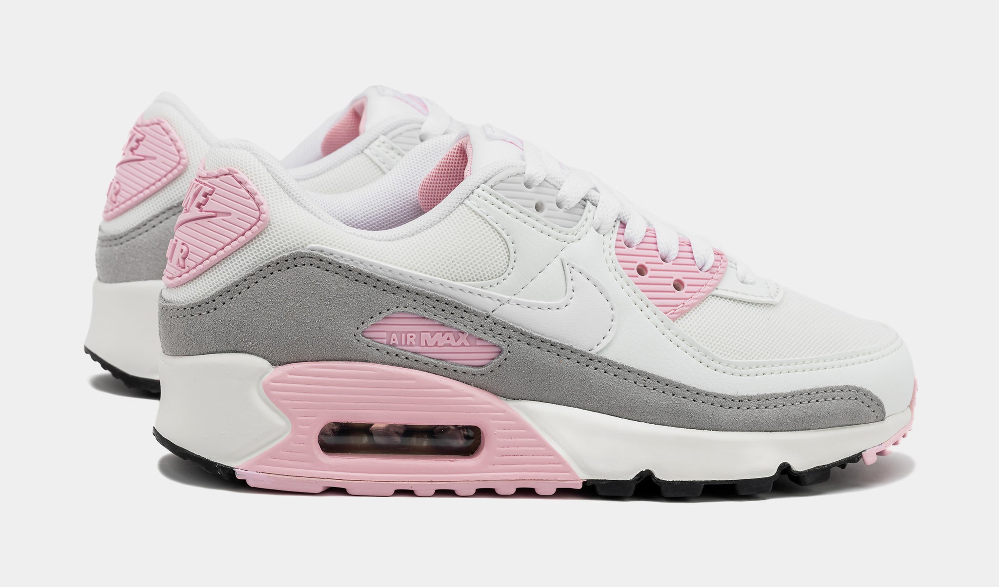 Nike Air Max 90 Womens Lifestyle Shoes White Pink FN7489-100