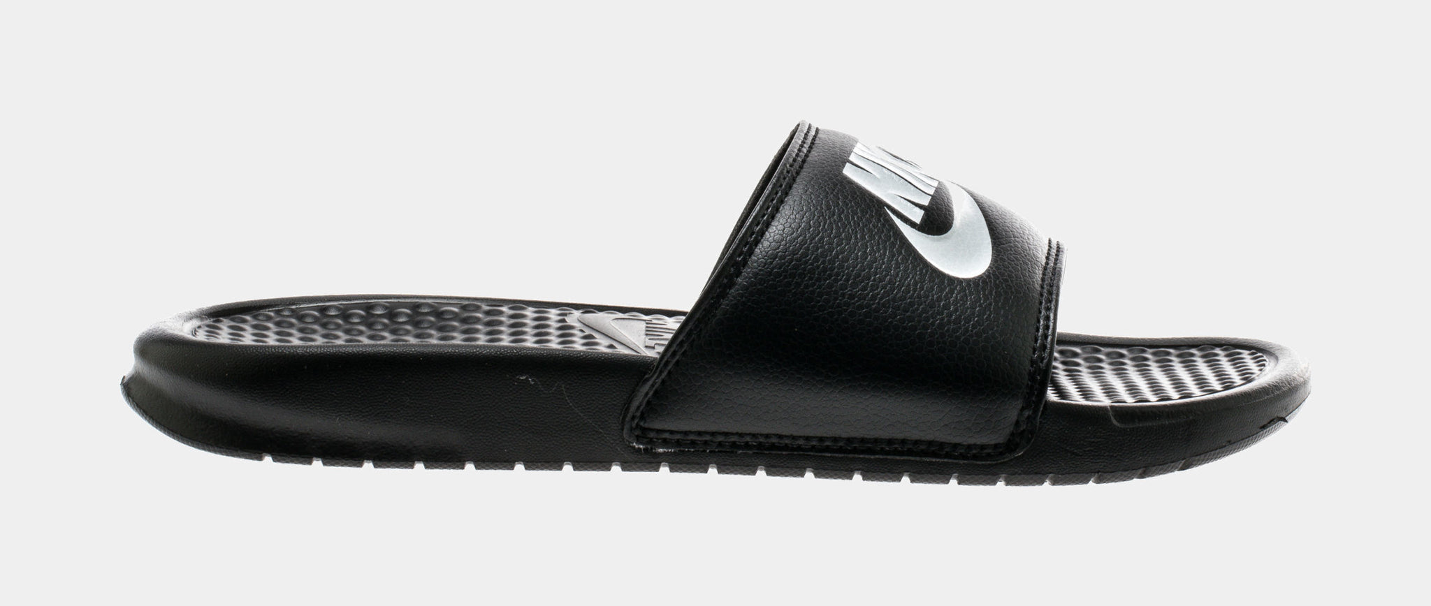 Mens nike store slides with velcro