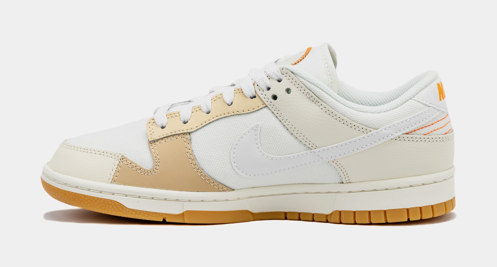 Dunk Low Pale Vanilla Sail Mens Lifestyle Shoes Beige White