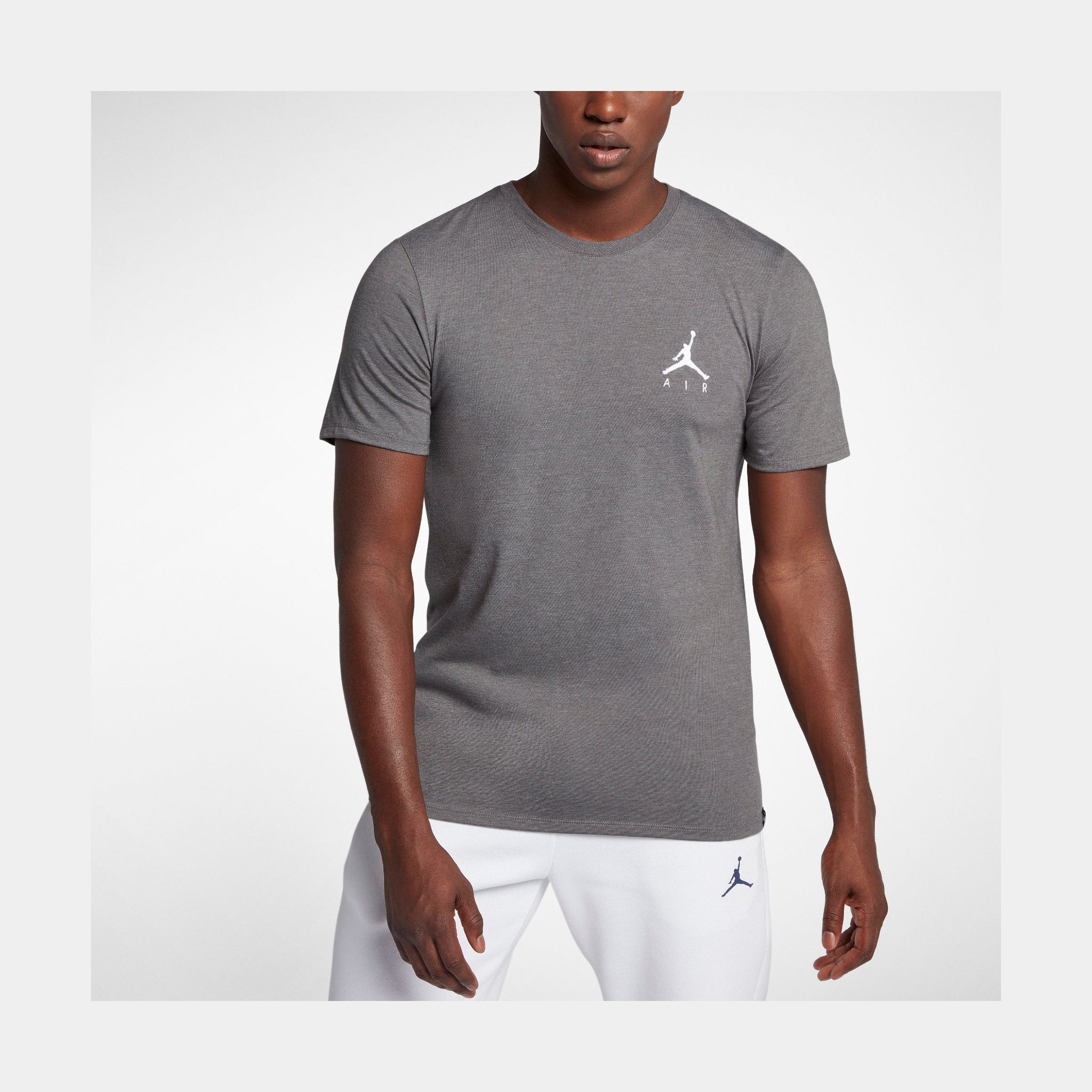 Jordan grey store t shirt