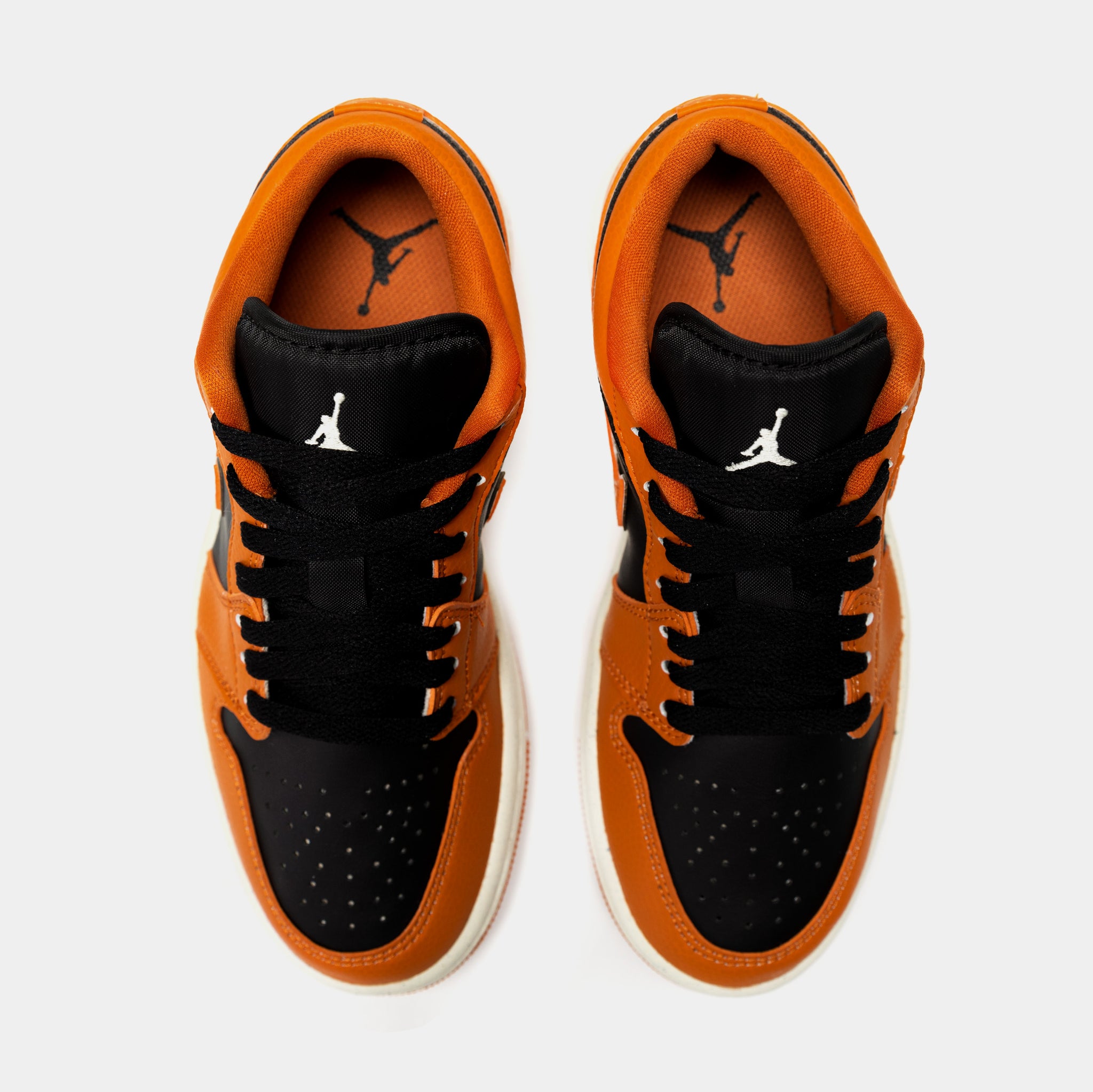 Shoes orange and clearance black