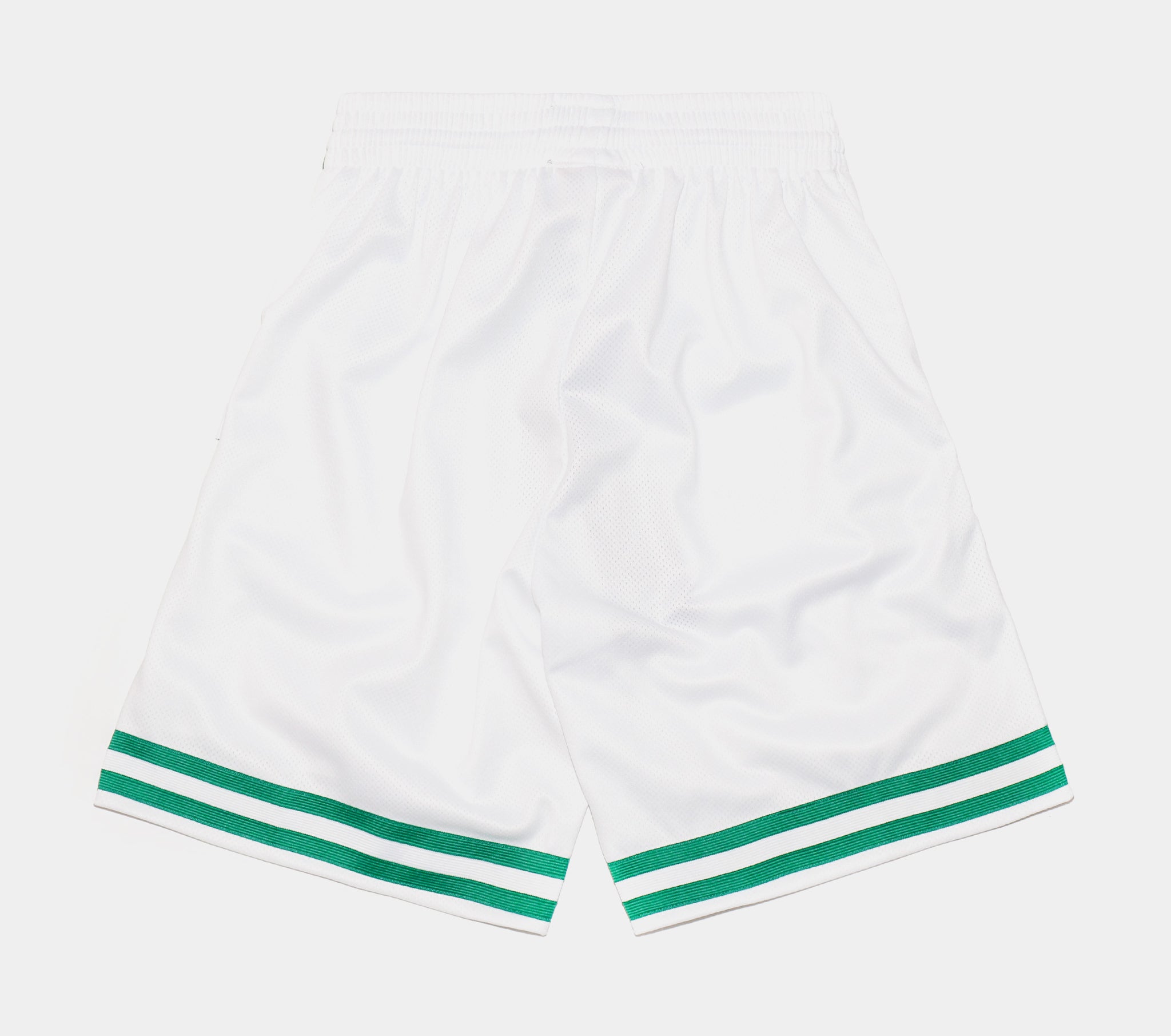 Boston Celtics NBA Basketball Double-sided Shorts Green White Mens