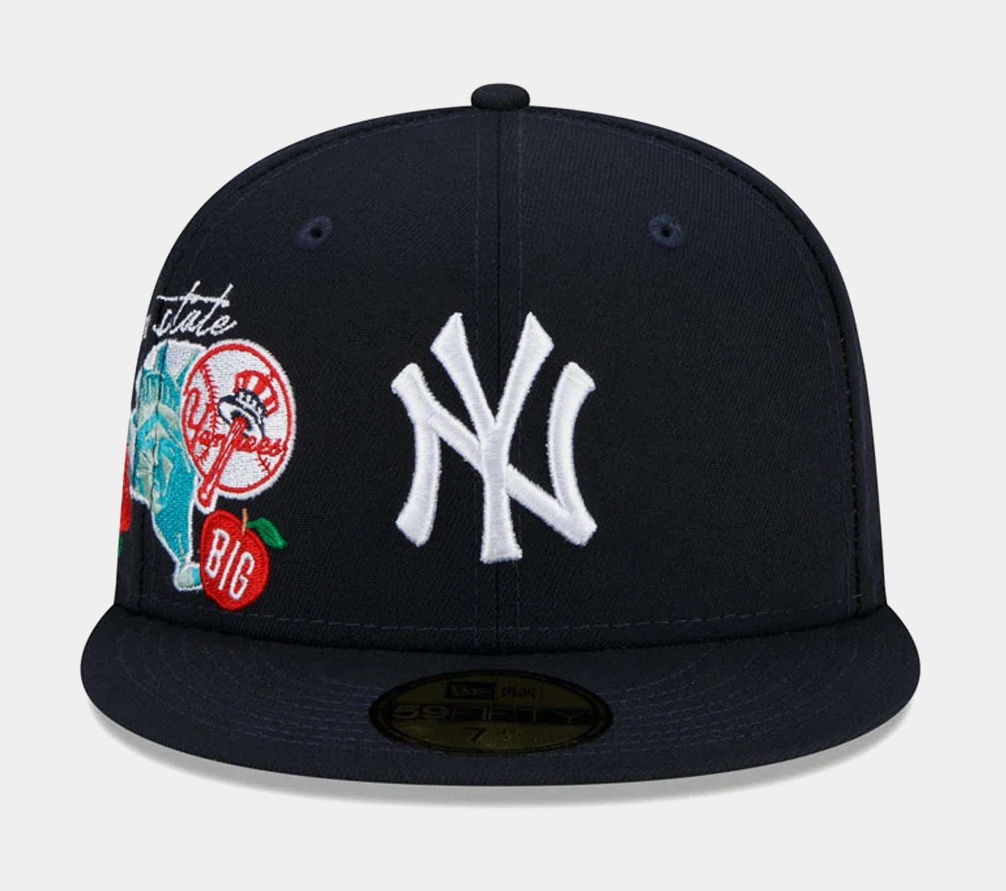 New Era New York Yankees 59fifty Fitted Cap Mens Hat Blue 60224654