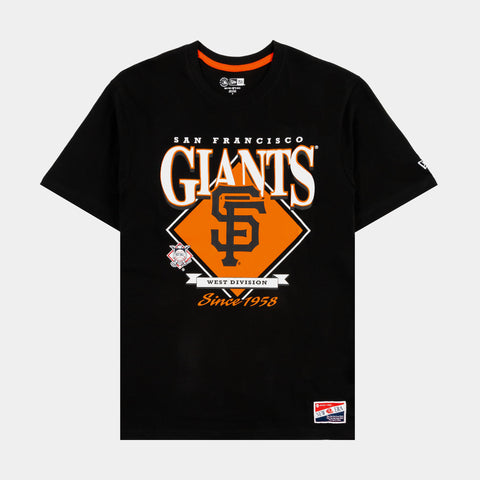 San Francisco Giants '58 T-Shirt from Homage. | Ash | Vintage Apparel from Homage.