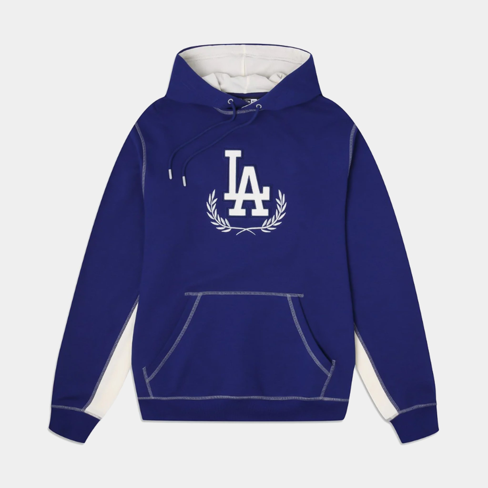 New Era Los Angeles Dodgers Book Club Mens Hoodie Blue 60426025