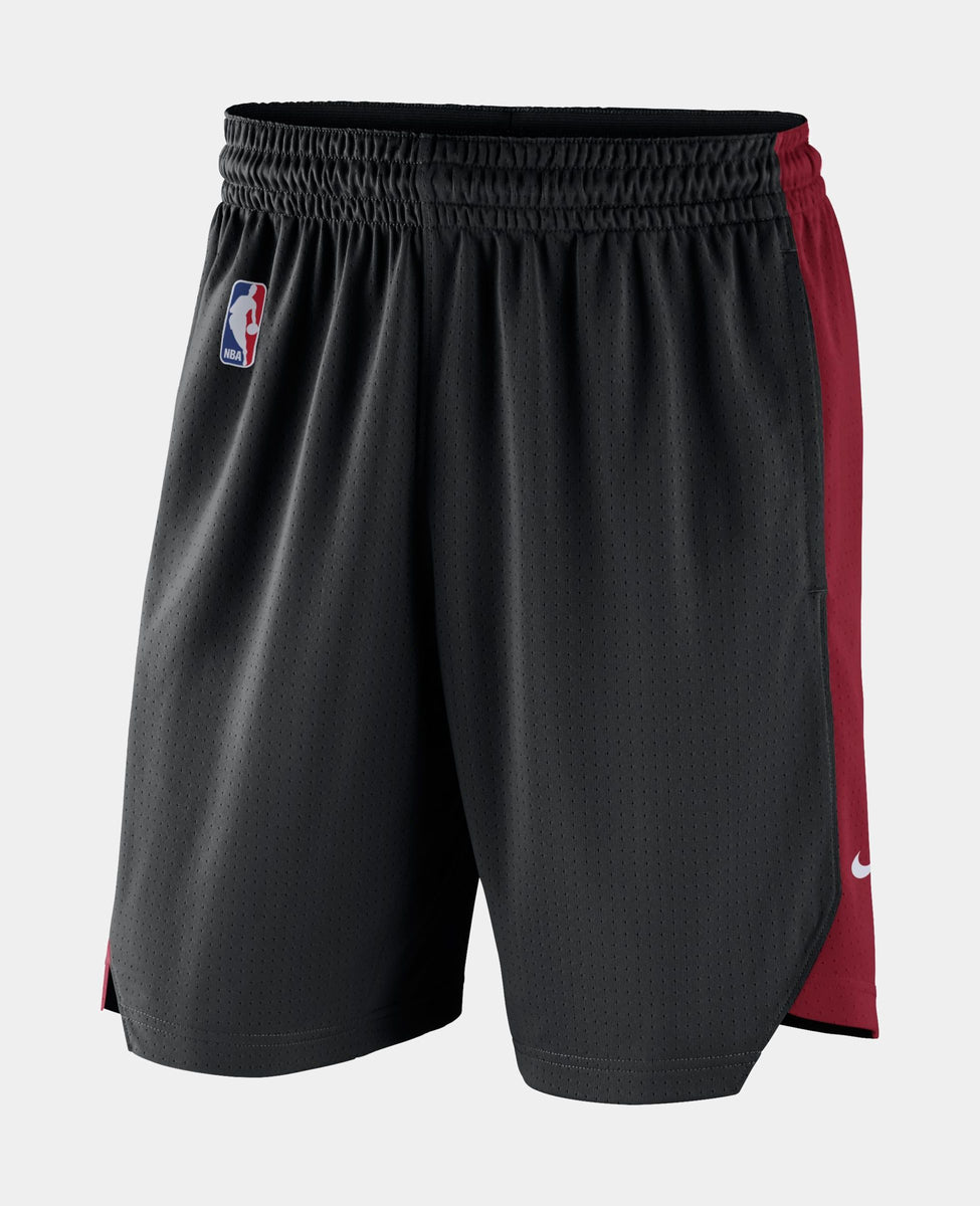 Nike Miami Heat NBA Dri Fit Mens Practice Shorts Black 866953-010 ...