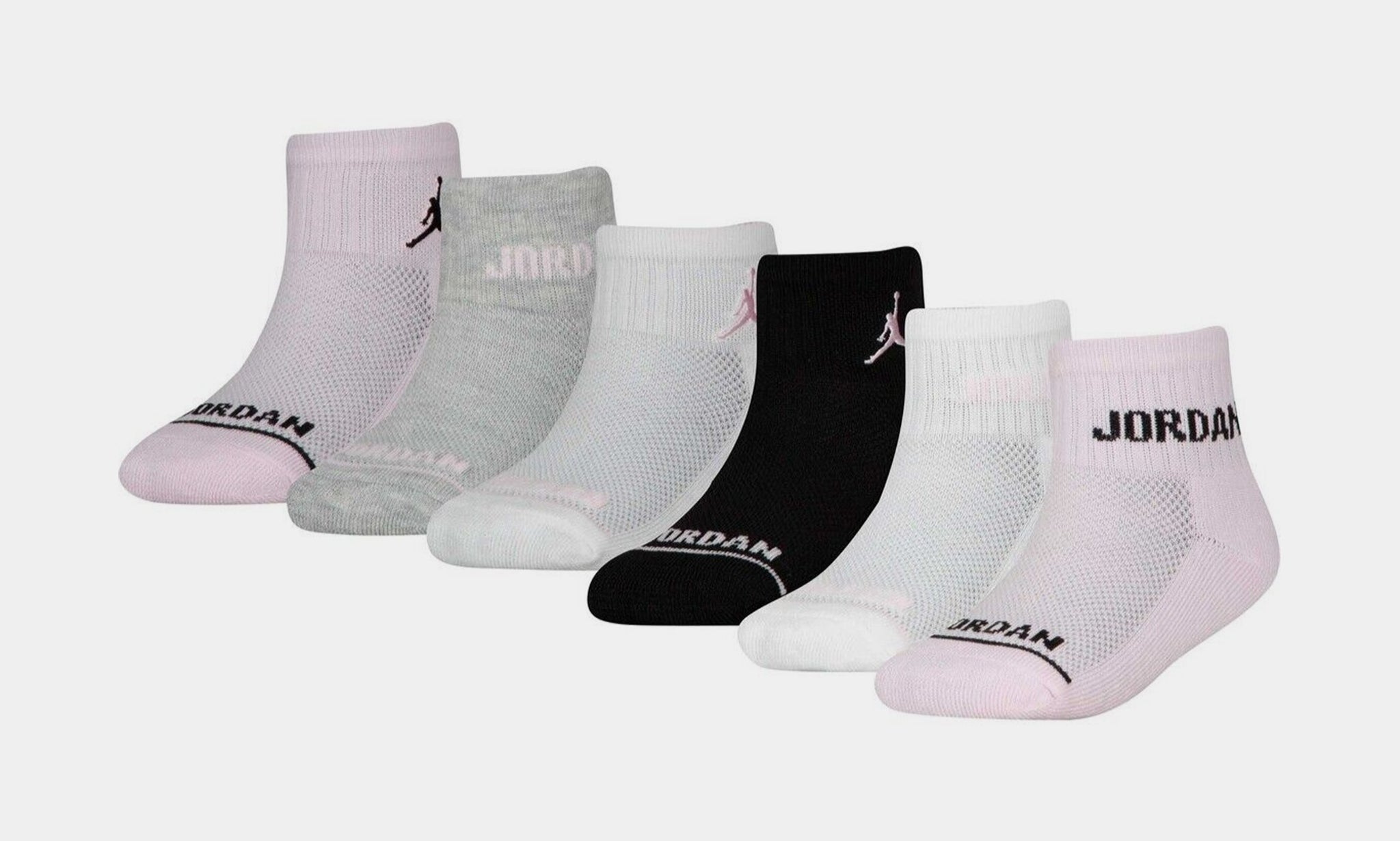 Pink hot sale jordan socks