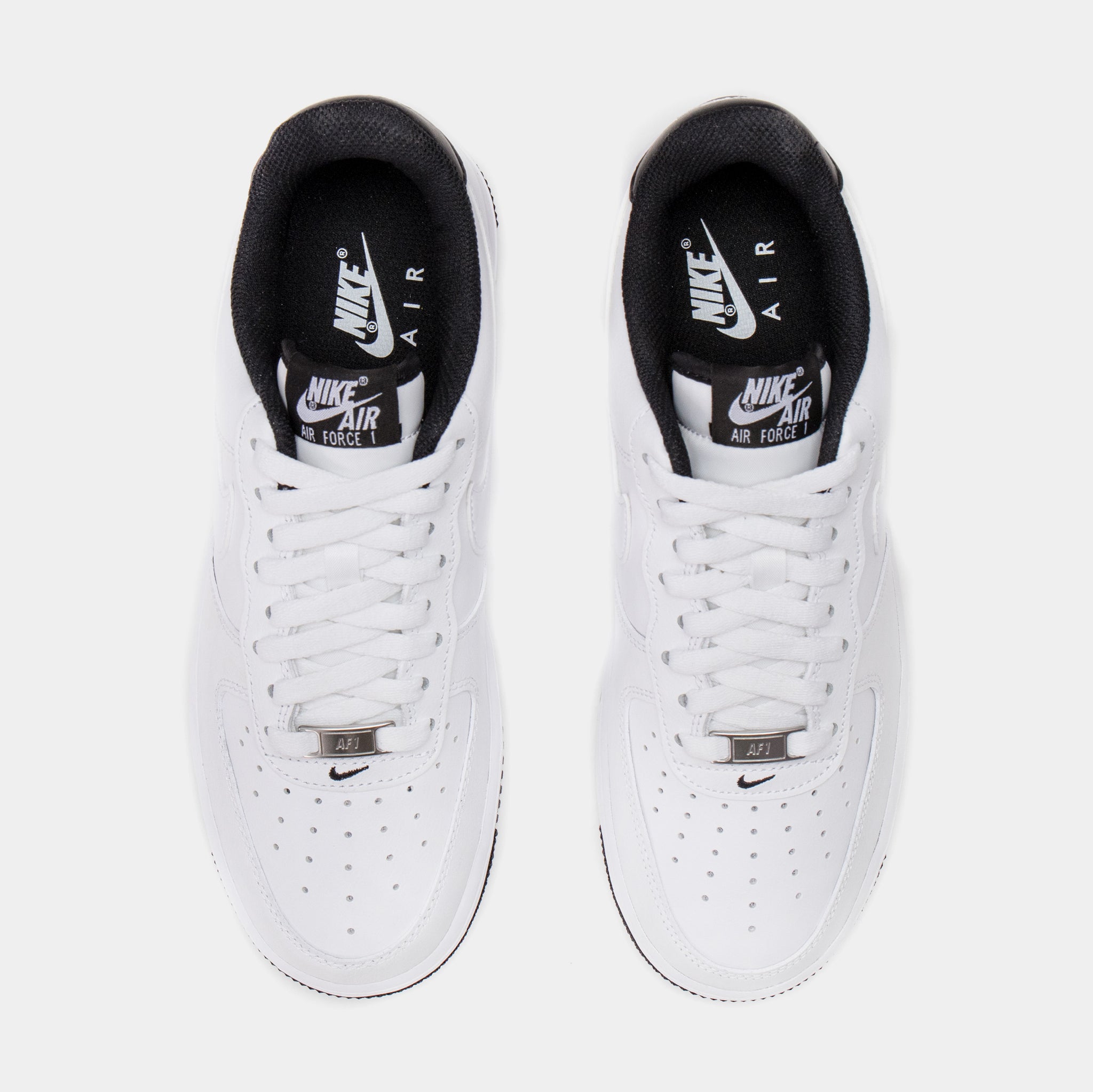 Nike air force 1 low white and black clearance mens