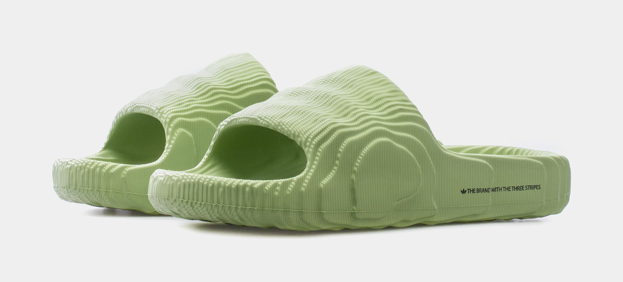 Adidas adilette sales sandals green