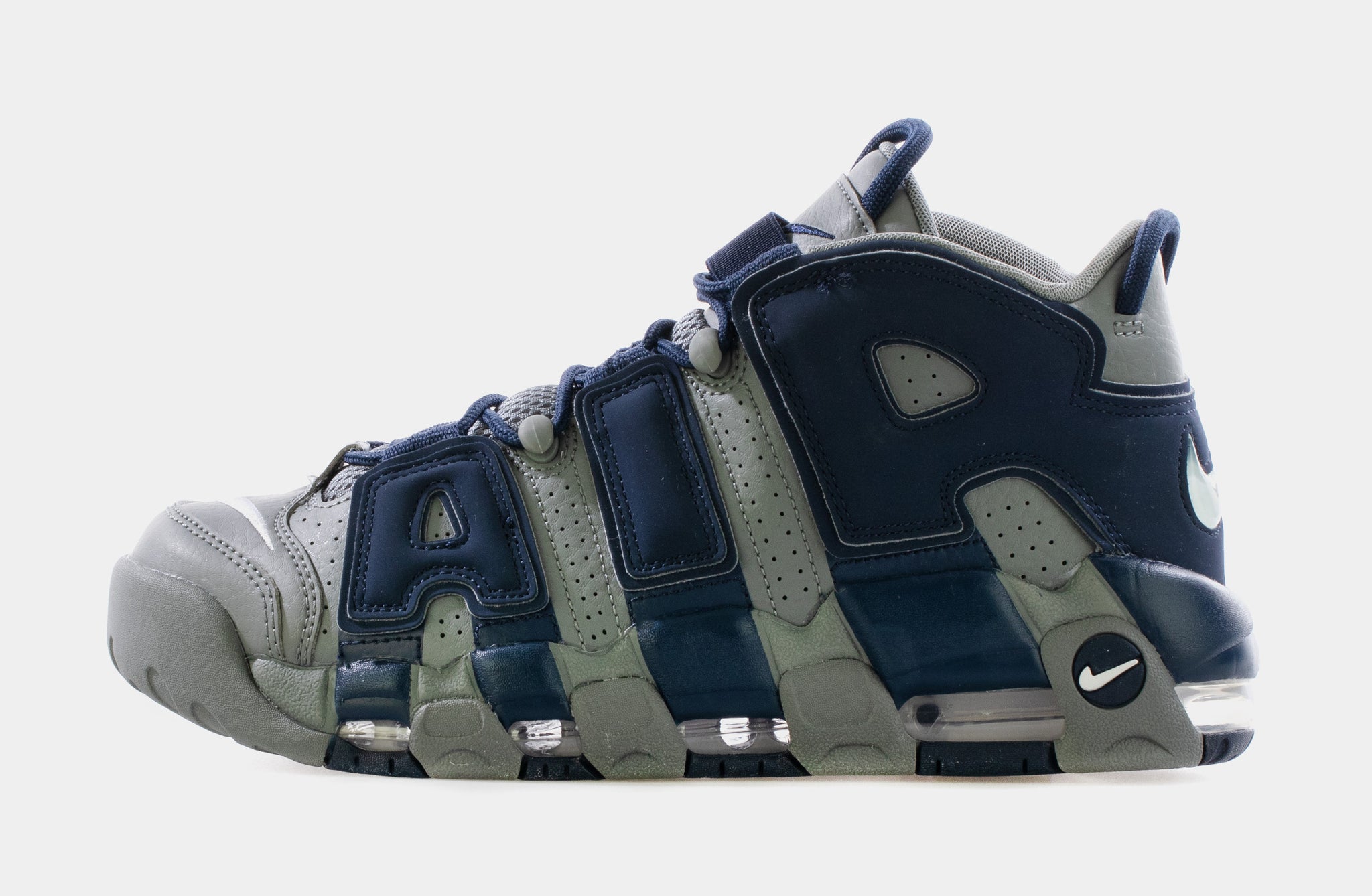 Nike Air More Uptempo '96 Mens Basketball Shoe Cool Grey Midnight