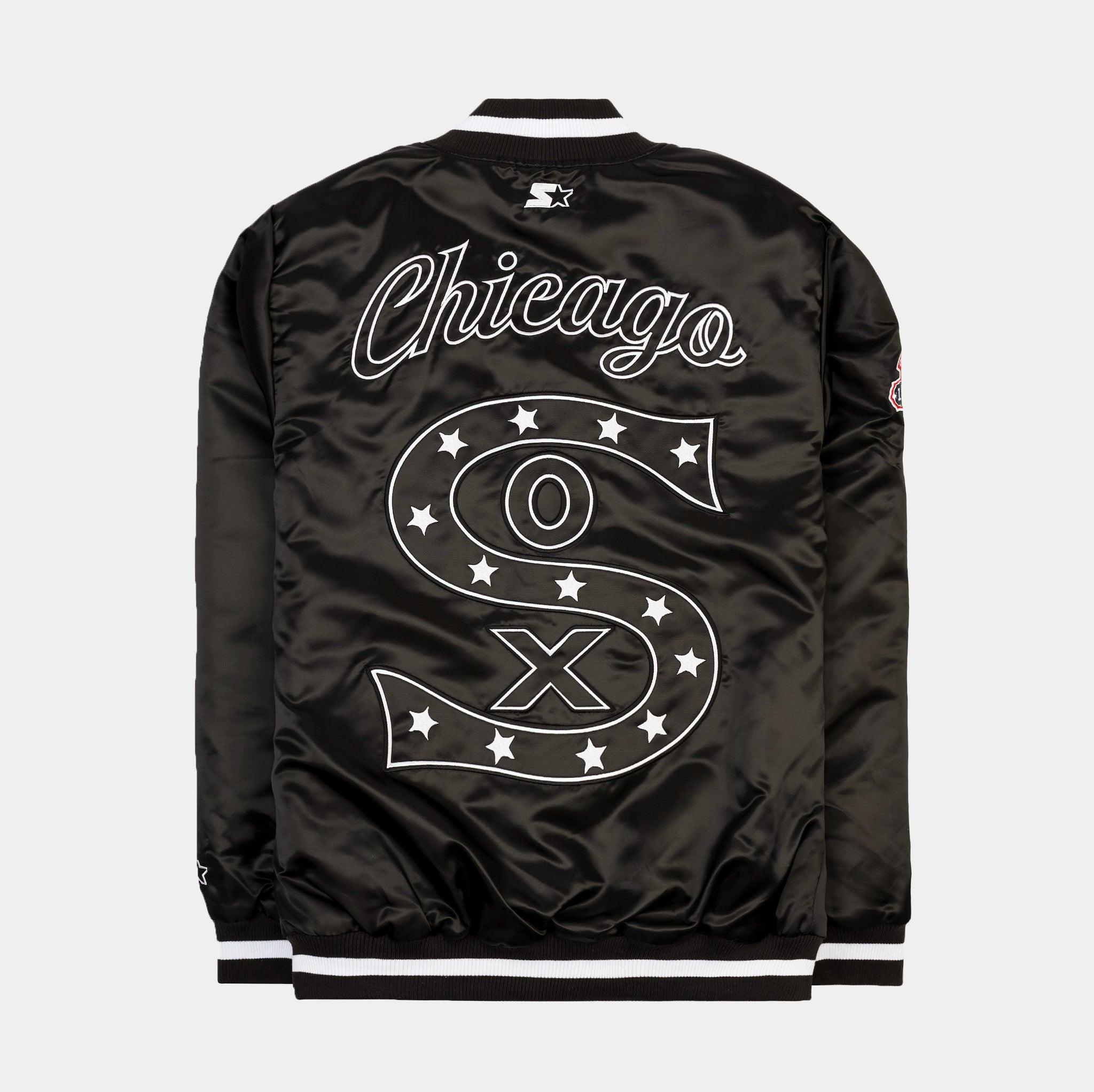 Starter Shoe Palace Exclusive Chicago White Sox Mens Jacket Black