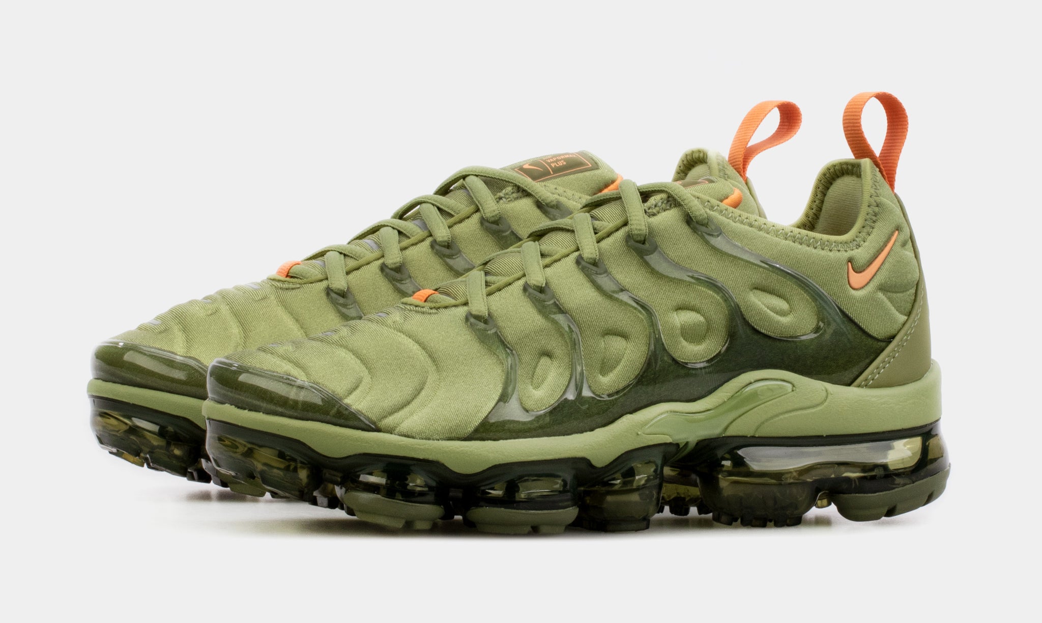 Vapormax plus store women's olive green