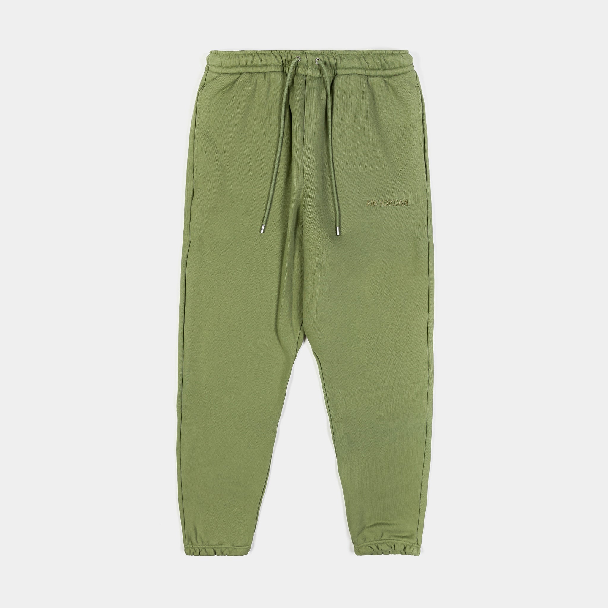 Jordan Wordmark Fleece Joggers Mens Pants Olive FJ0696 340 Shoe