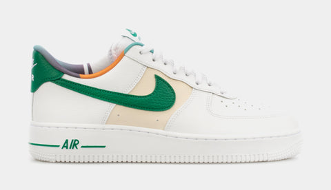 Nike Air Force 1 '07 LV8 EMB Malachite Green White Sneakers DM0109-100 Mens  Size