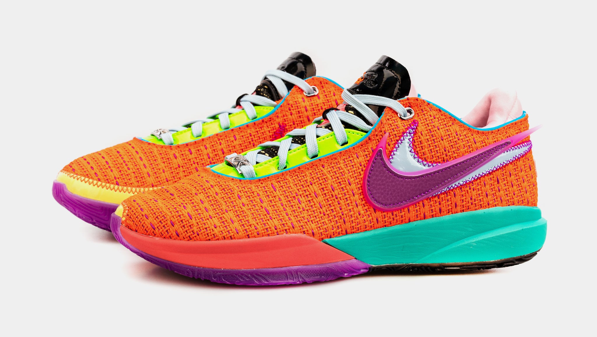 Nike Orange LeBron 20 Basketball Shoes