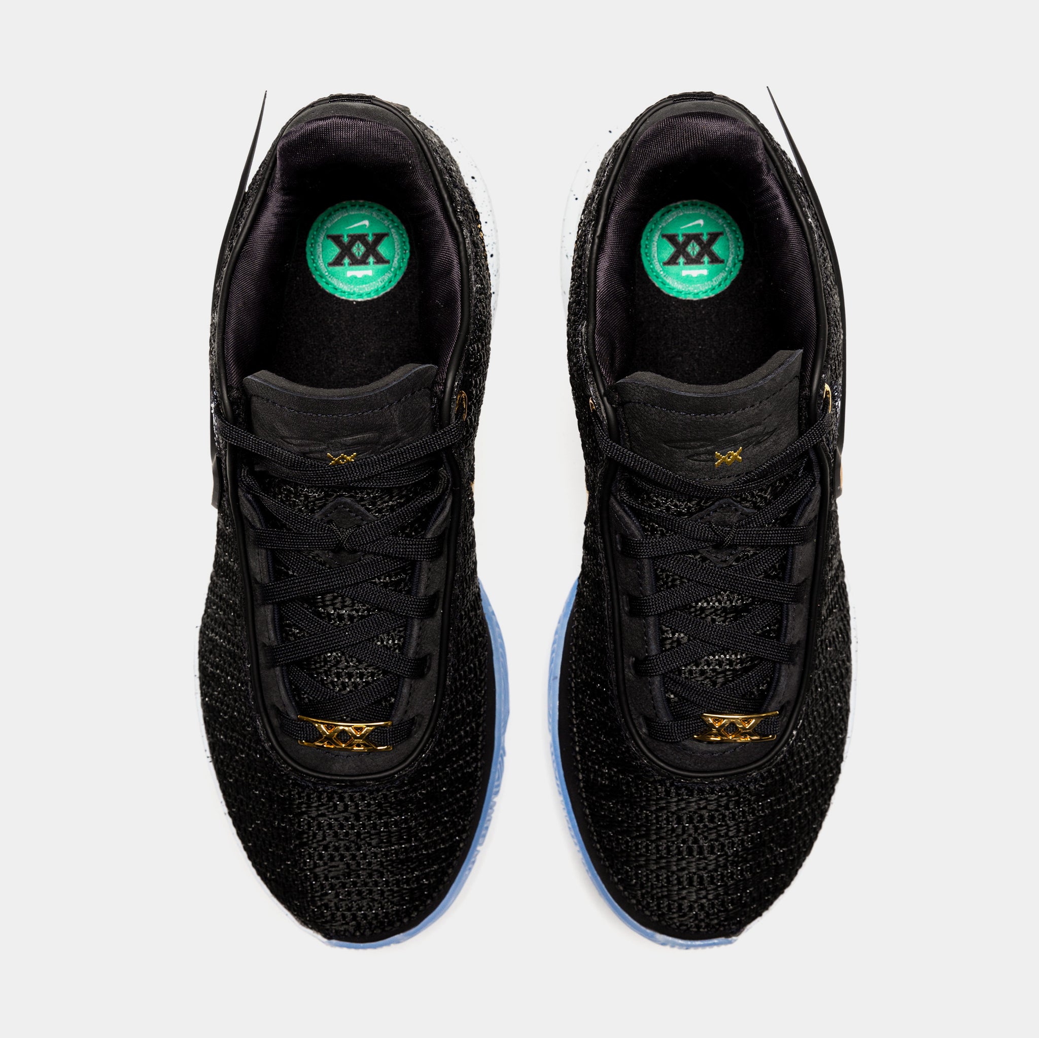 Nike Lebron 20 Mens Basketball Shoes Black Gold Free Shipping