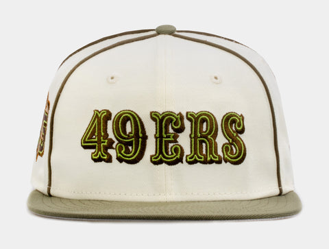 New Era San Francisco 49ers Crest 9FIFTY Mens Snapback Hat White Red  60310324 – Shoe Palace