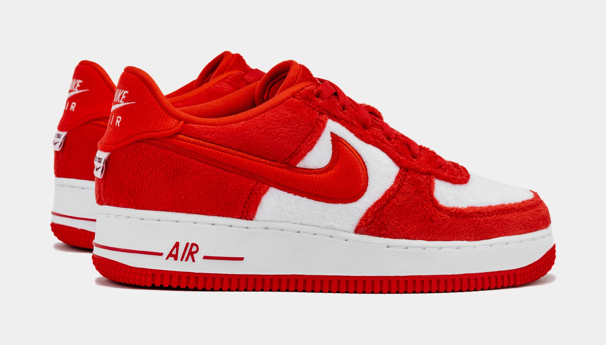 Nike Air Force 1 Low Valentines Day Fleece Grade School Lifestyle Shoes Fi FZ3552 612 Shoe Palace