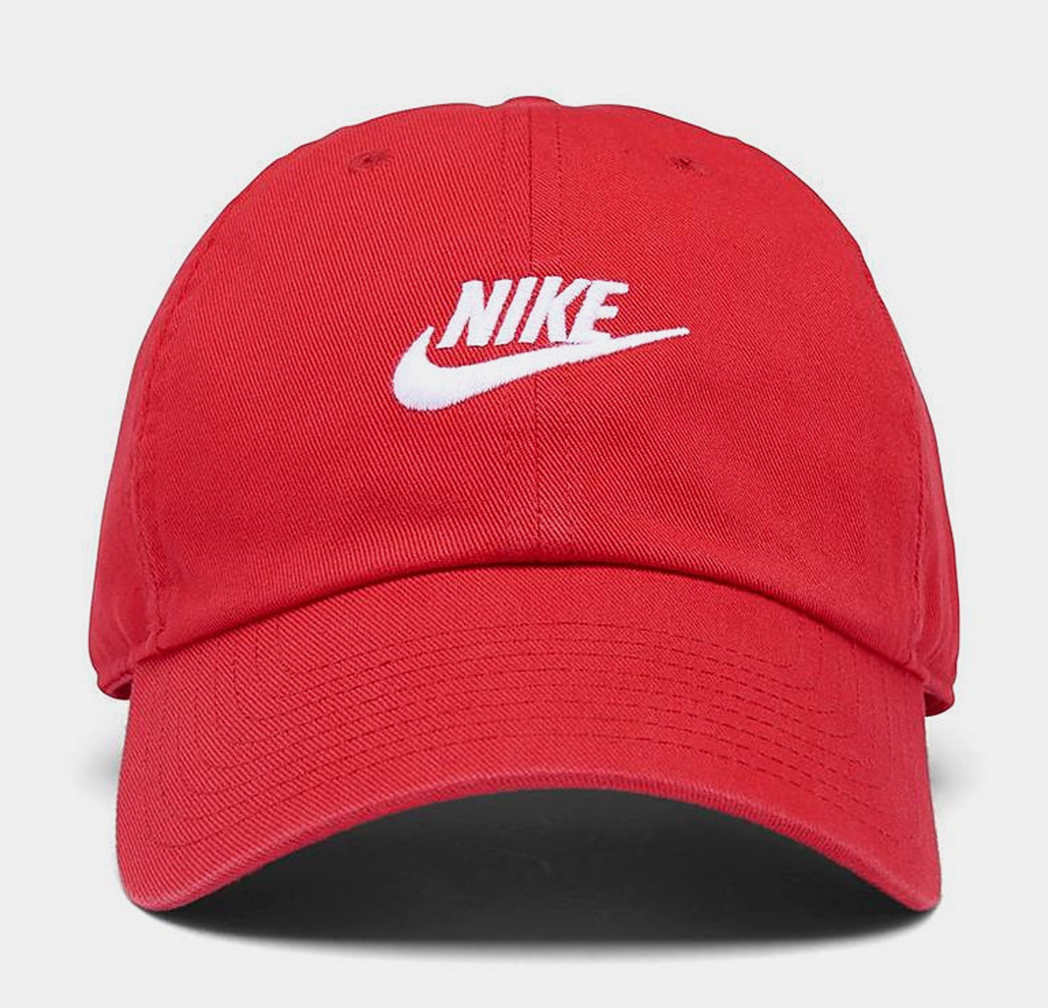 Red store nike hat