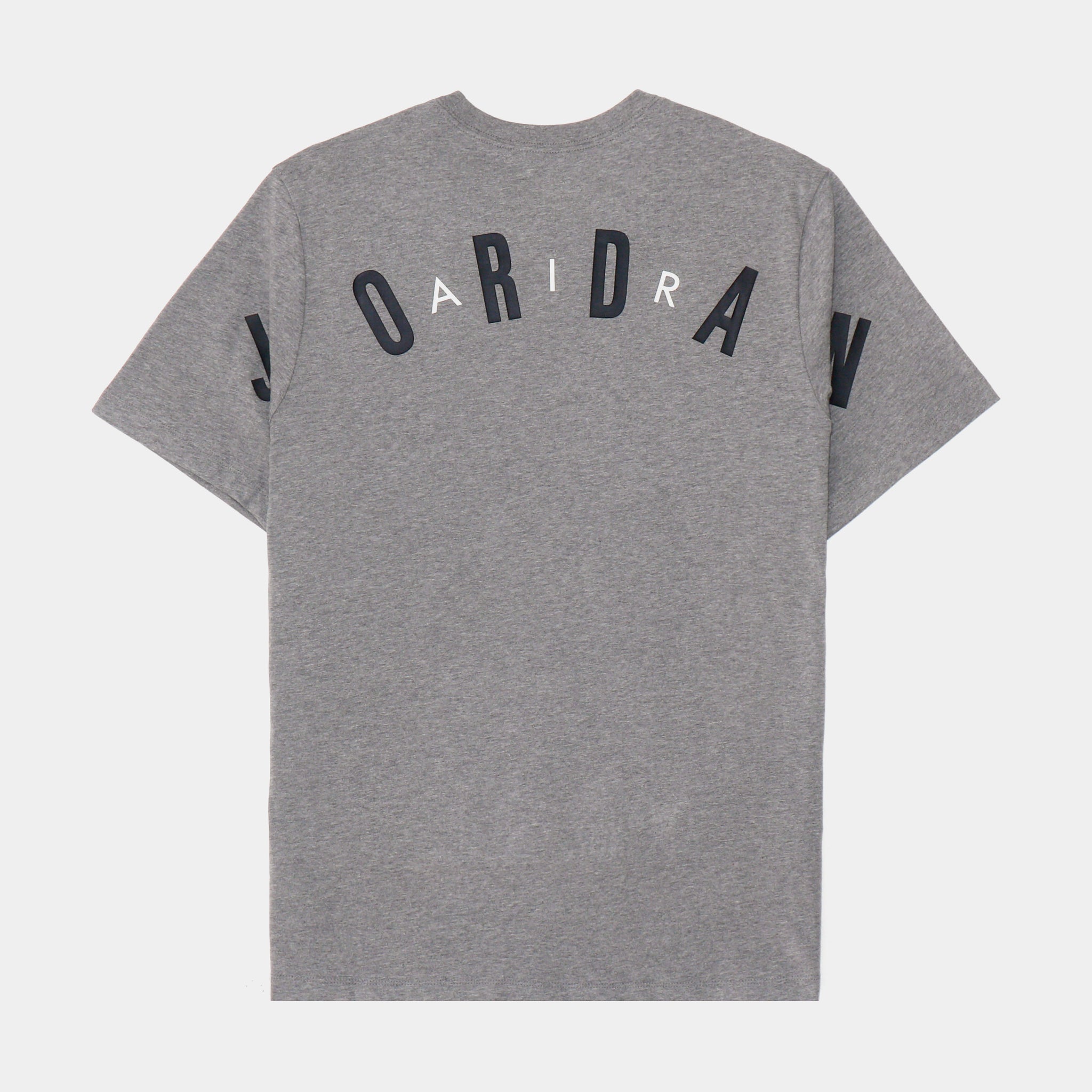 Grey and white store jordan shirt