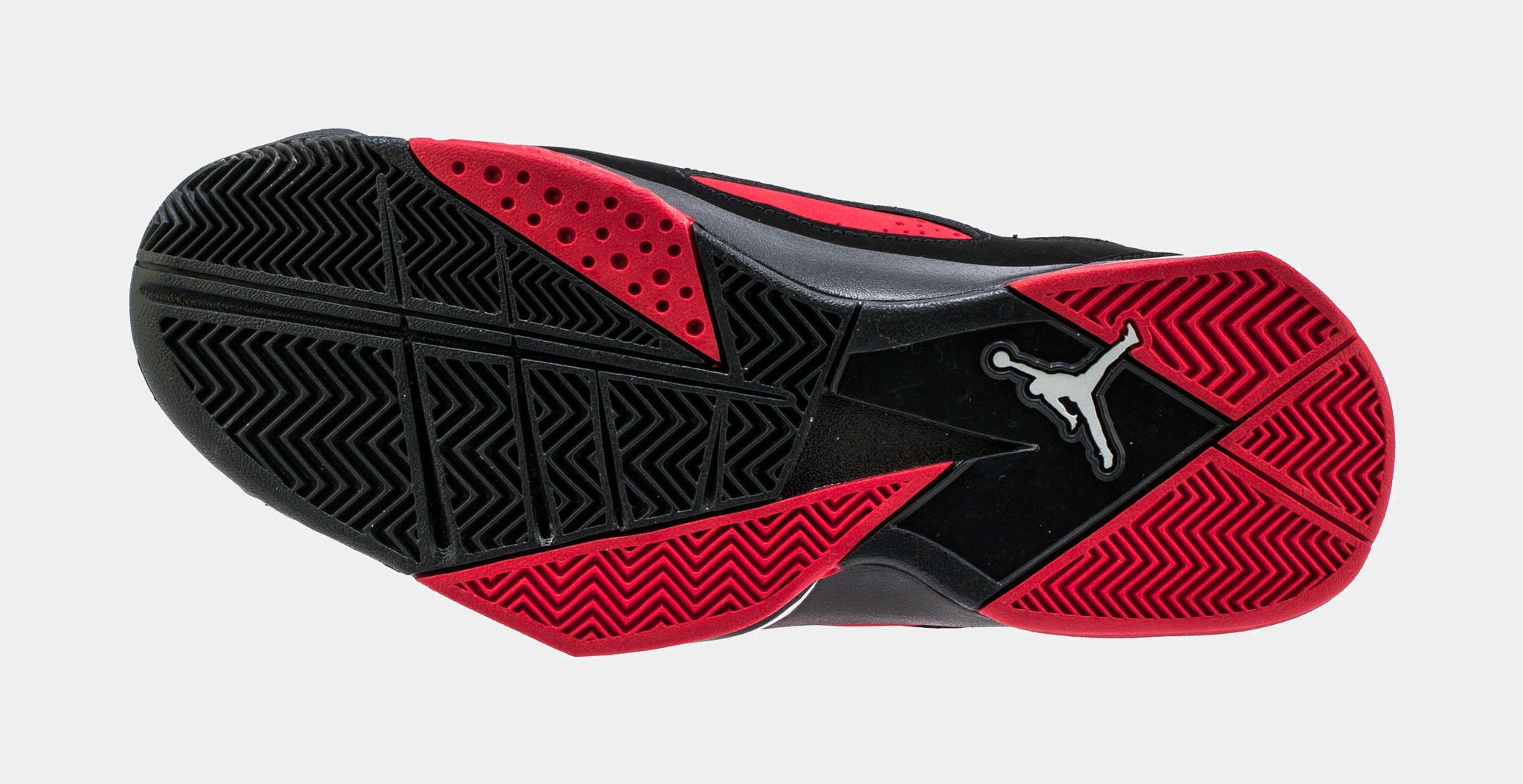 Jordan true flight store black and red