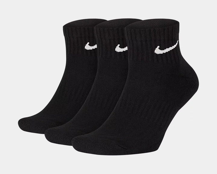 Nike 3 Pack Everyday Crew Mens Socks Black SX7664 010 Shoe Palace