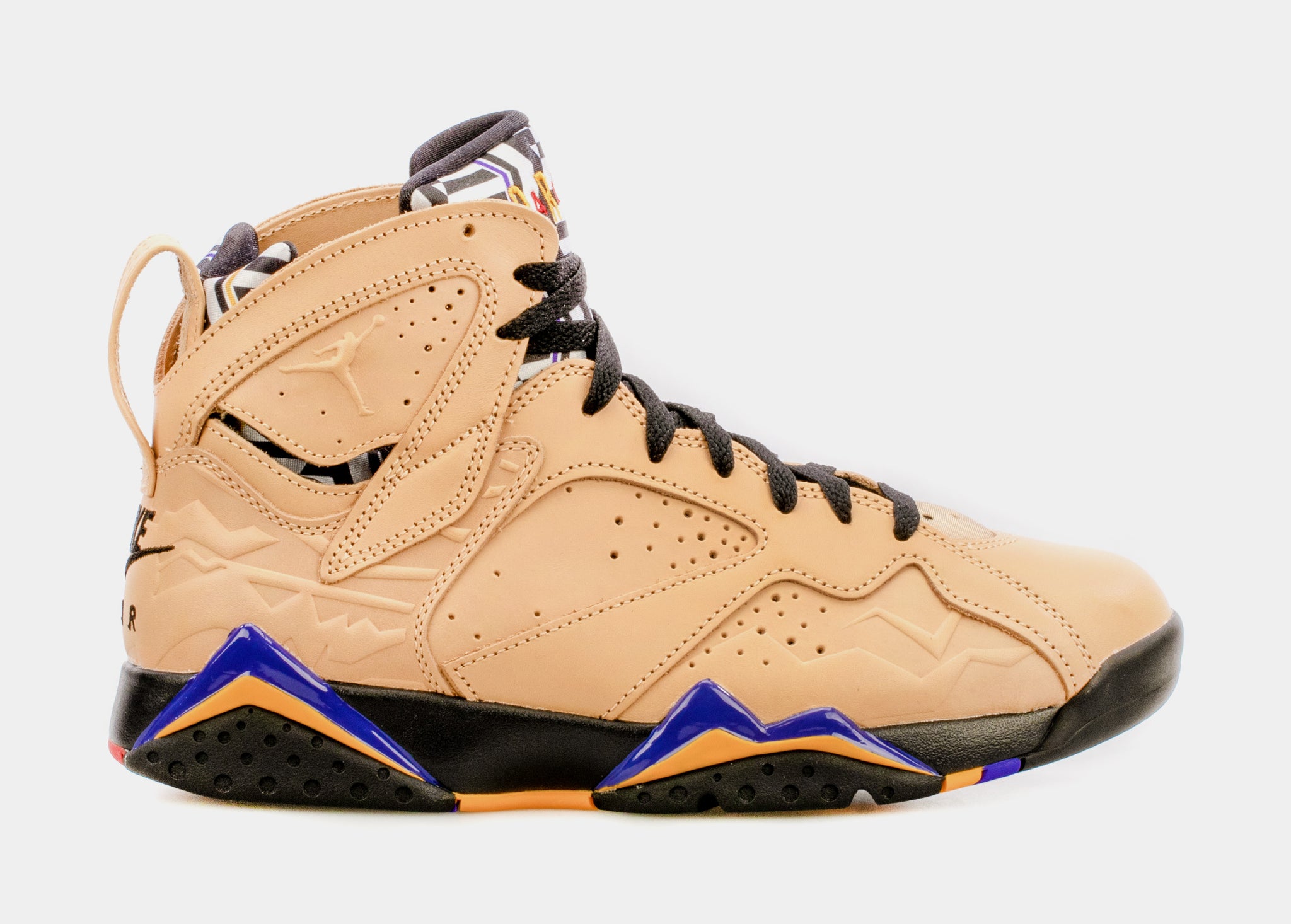 Air Jordan 7 Retro SE Afrobeats Mens Lifestyle Shoes Beige Black