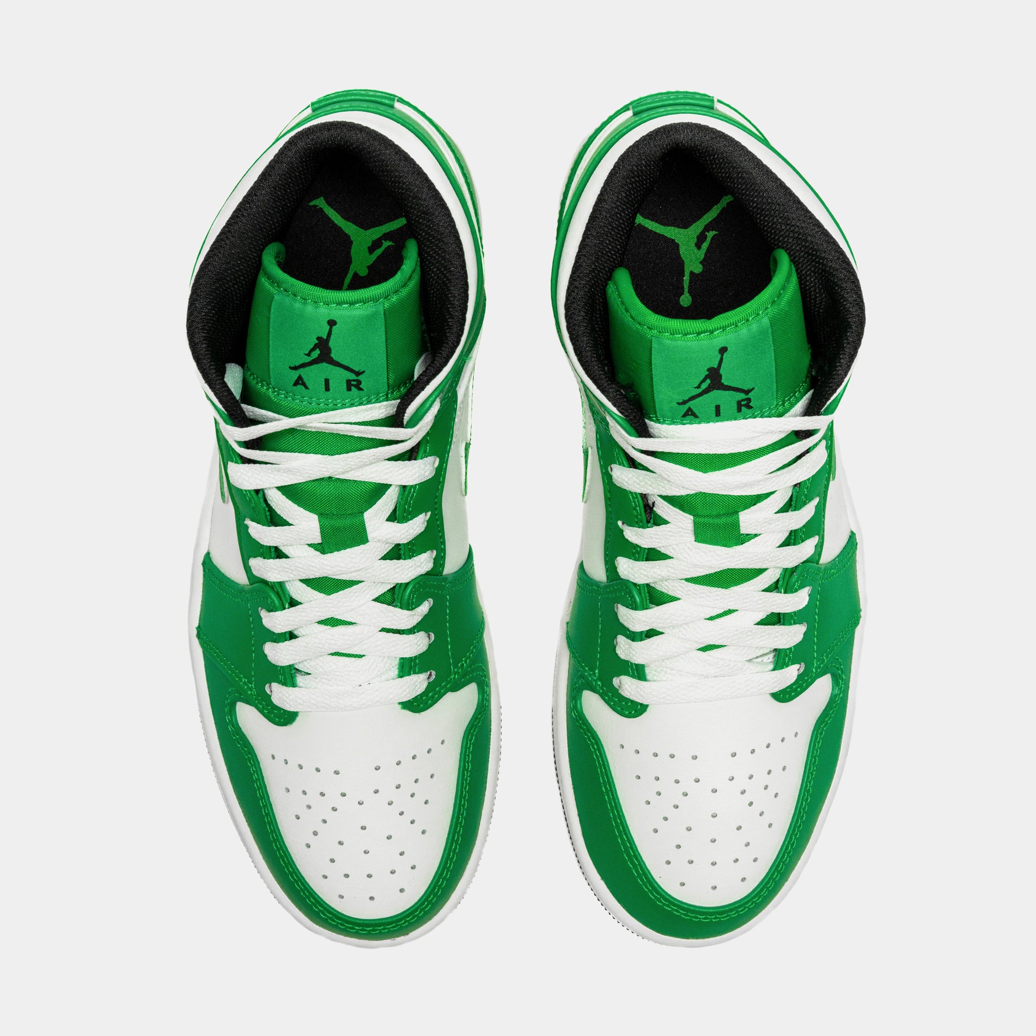 Jordan Air Jordan 1 Retro Mid Lucky Green Mens Lifestyle Shoes