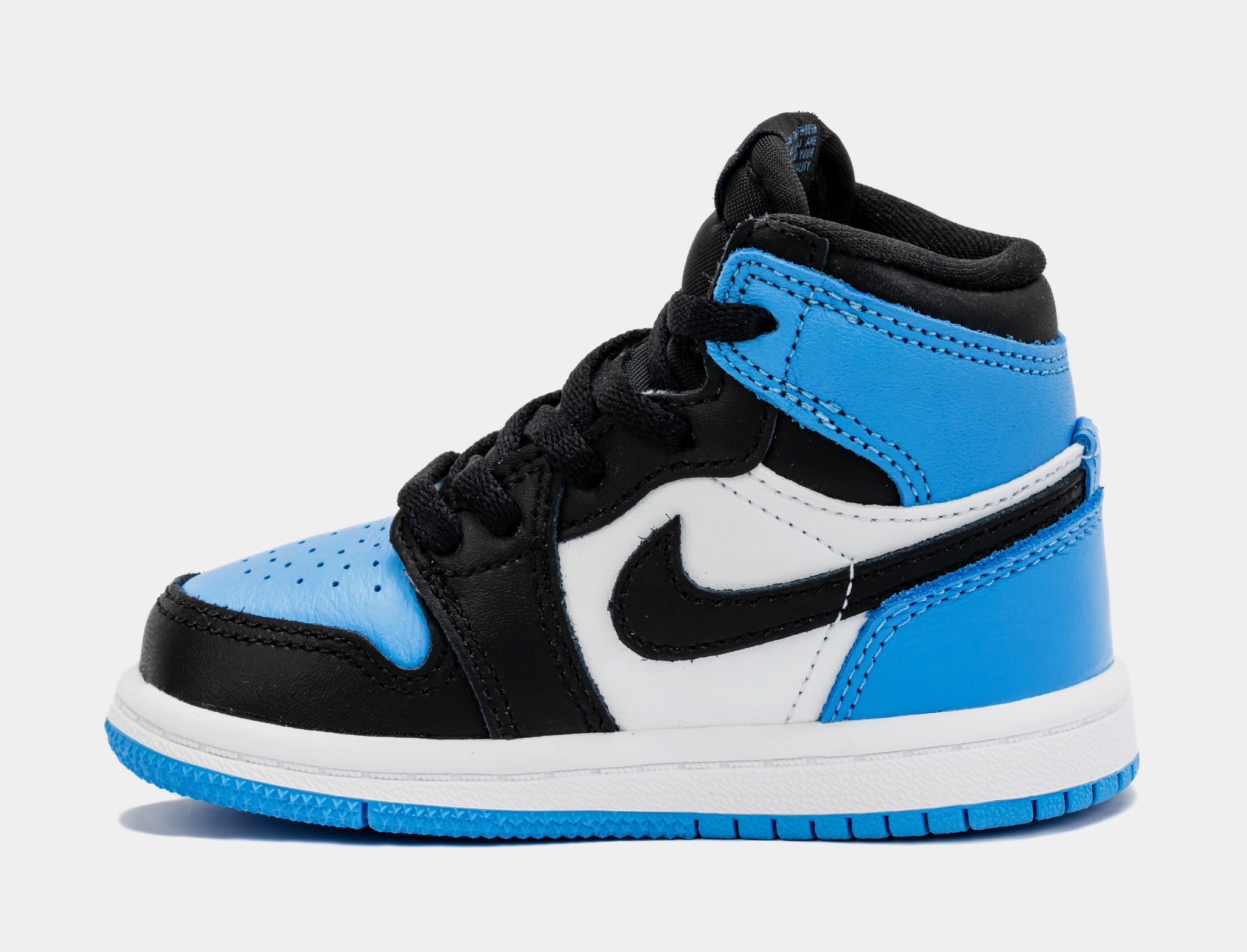 Air Jordan 1 Retro High OG University Blue Infant Toddler Lifestyle Shoes  (Black/Blue)