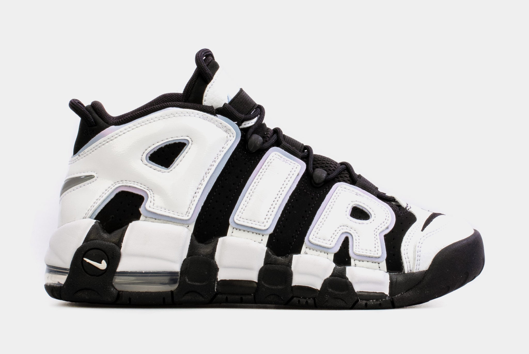 Nike Air More Uptempo '96 sneakers in black and white - BLACK