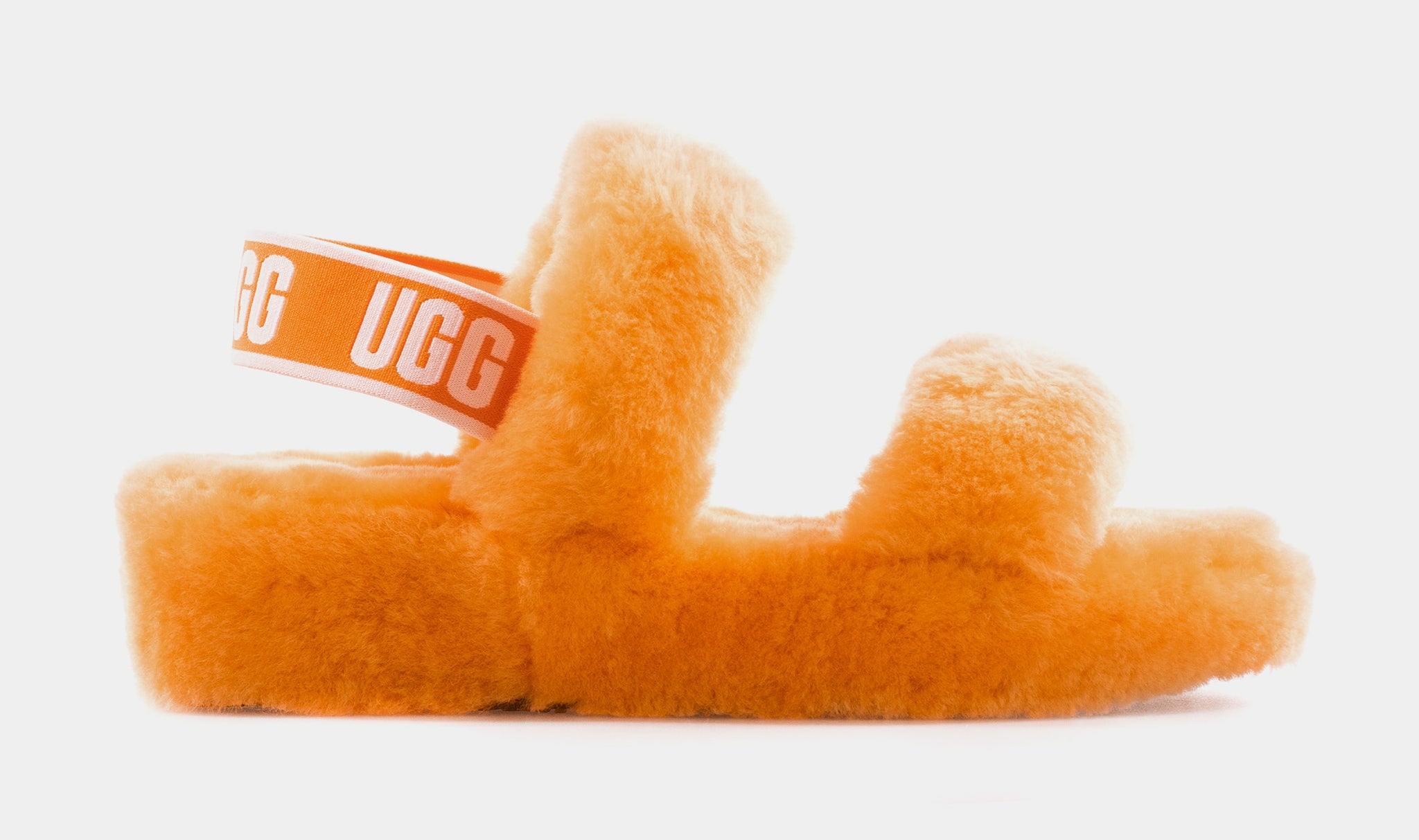 Orange sales ugg slides