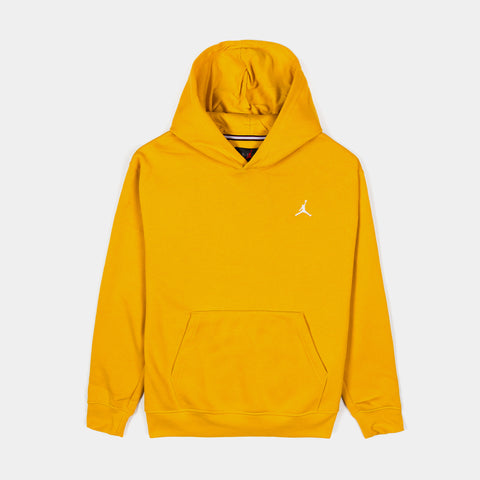 Jordan Essentials Fleece Pullover Mens Hoodie Yellow FJ7774 752 Shoe Palace