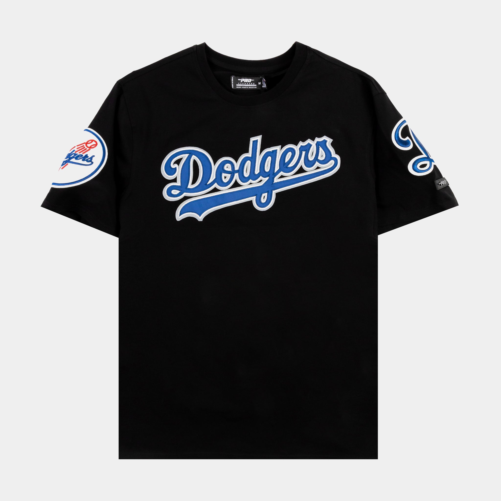 Pro Standard Black Mlb Los Angeles Dodgers Pro Team T-Shirt