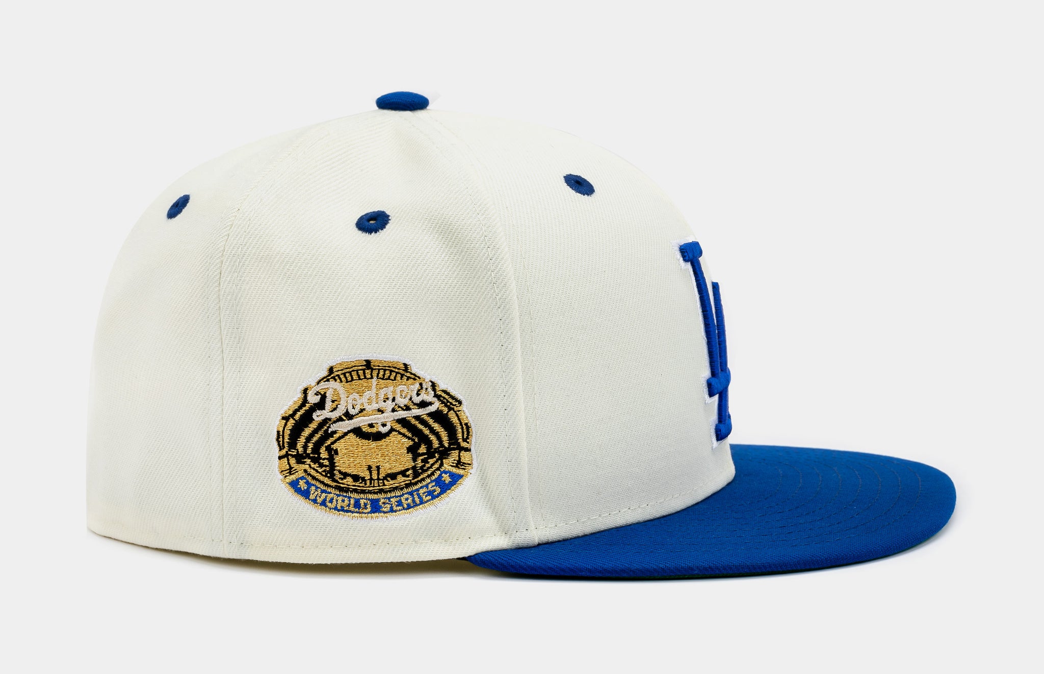 new era X Dodgers X Menace Sunny Place Custom Fitted Hat Size 7 3/4