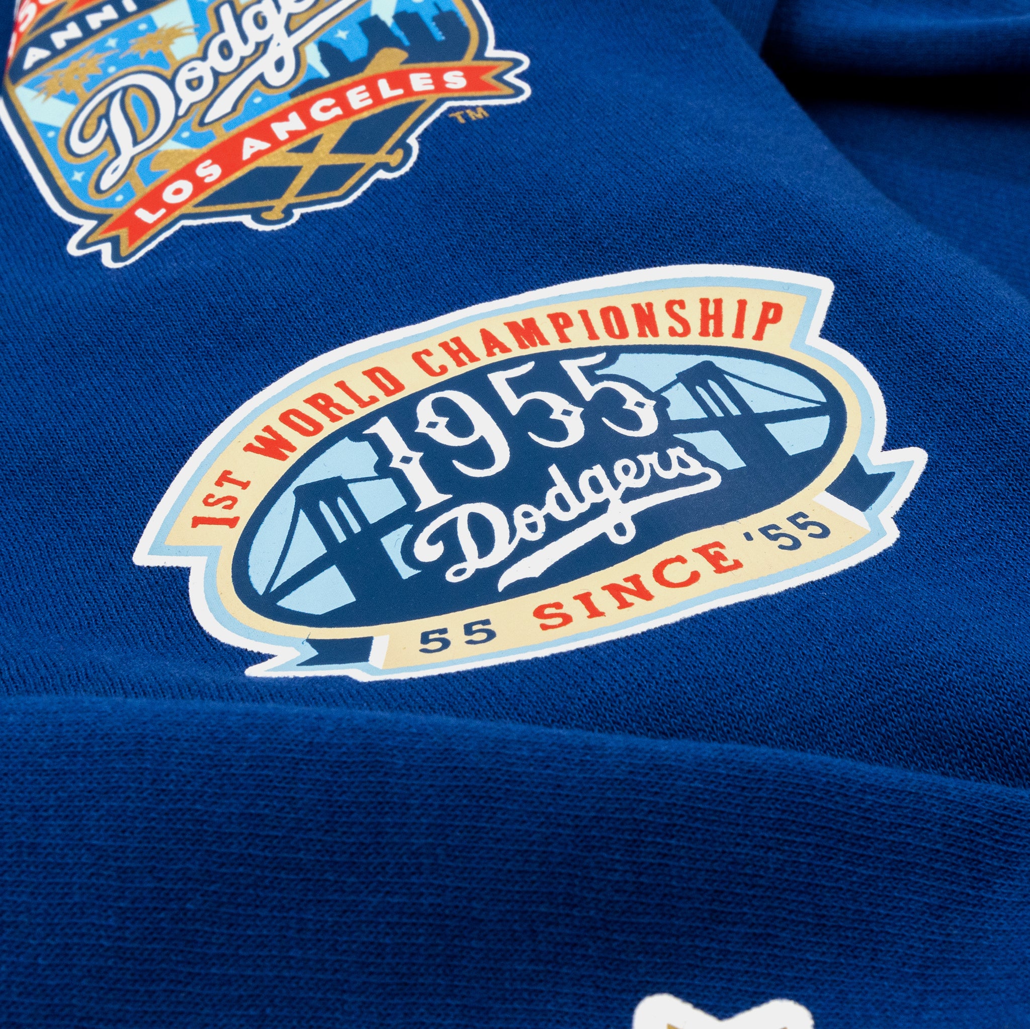 Fanatics Los Angeles Dodgers Fleece Pullover Mens Hoodie Blue 004T