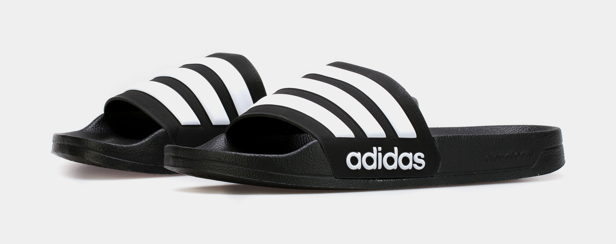 Adidas men's adilette store cloudfoam slide sandals